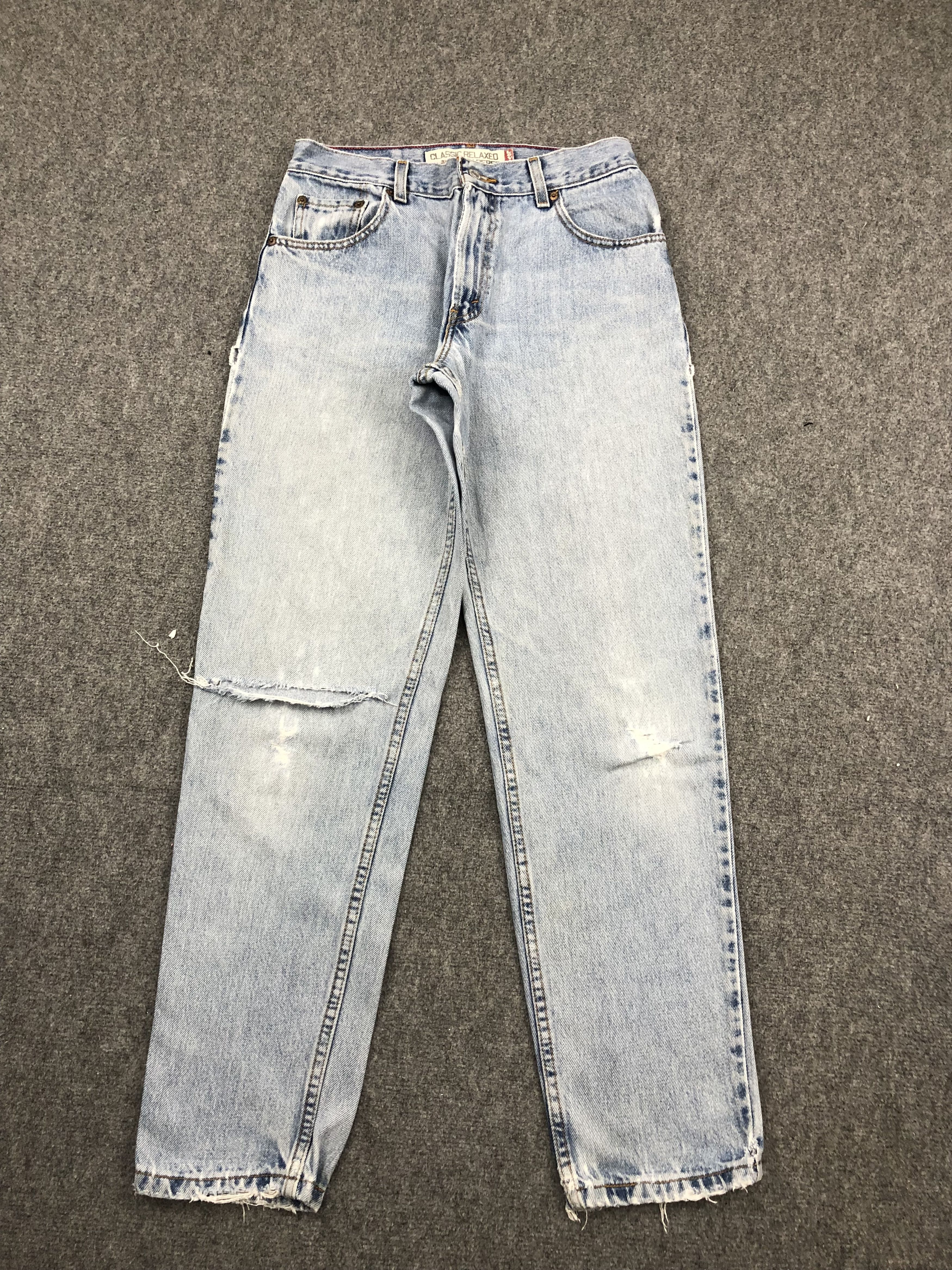 Levi's Vintage Distressed Levis 514 Light Wash Jeans DP1426 Size US 30 / EU 46 - 1 Thumbnail