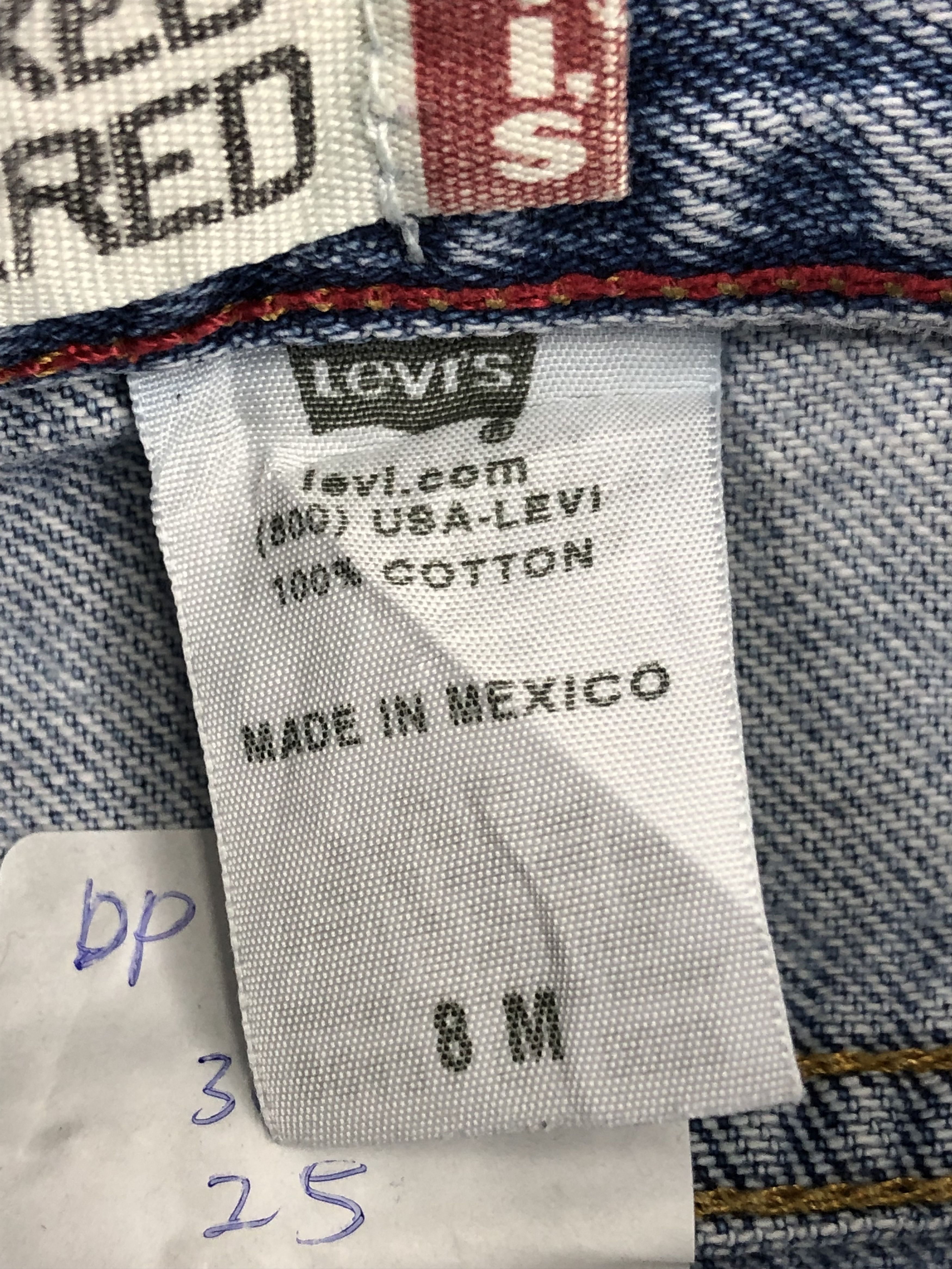 Levi's Vintage Distressed Levis 514 Light Wash Jeans DP1426 Size US 30 / EU 46 - 7 Thumbnail