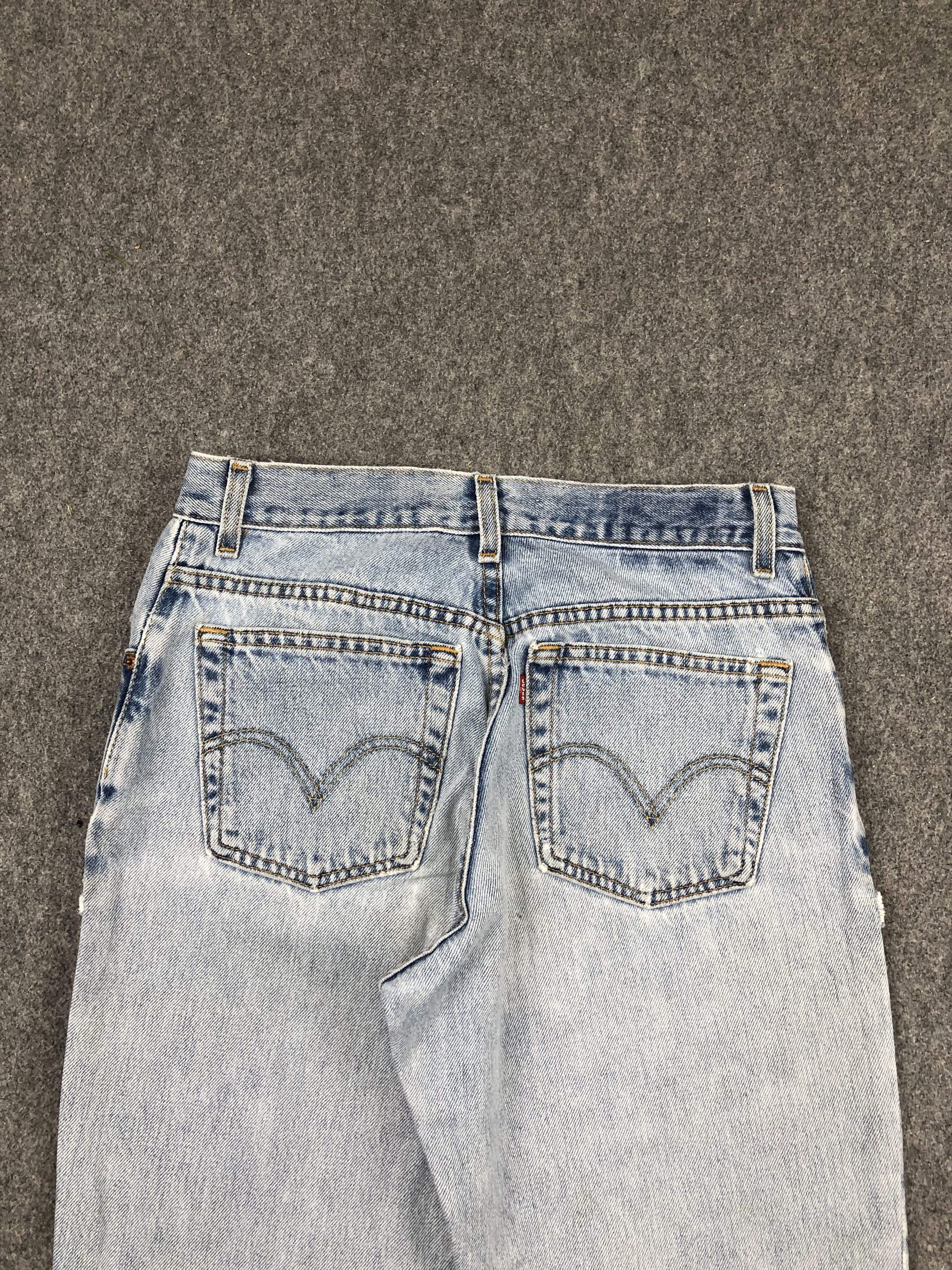 Levi's Vintage Distressed Levis 514 Light Wash Jeans DP1426 Size US 30 / EU 46 - 4 Thumbnail