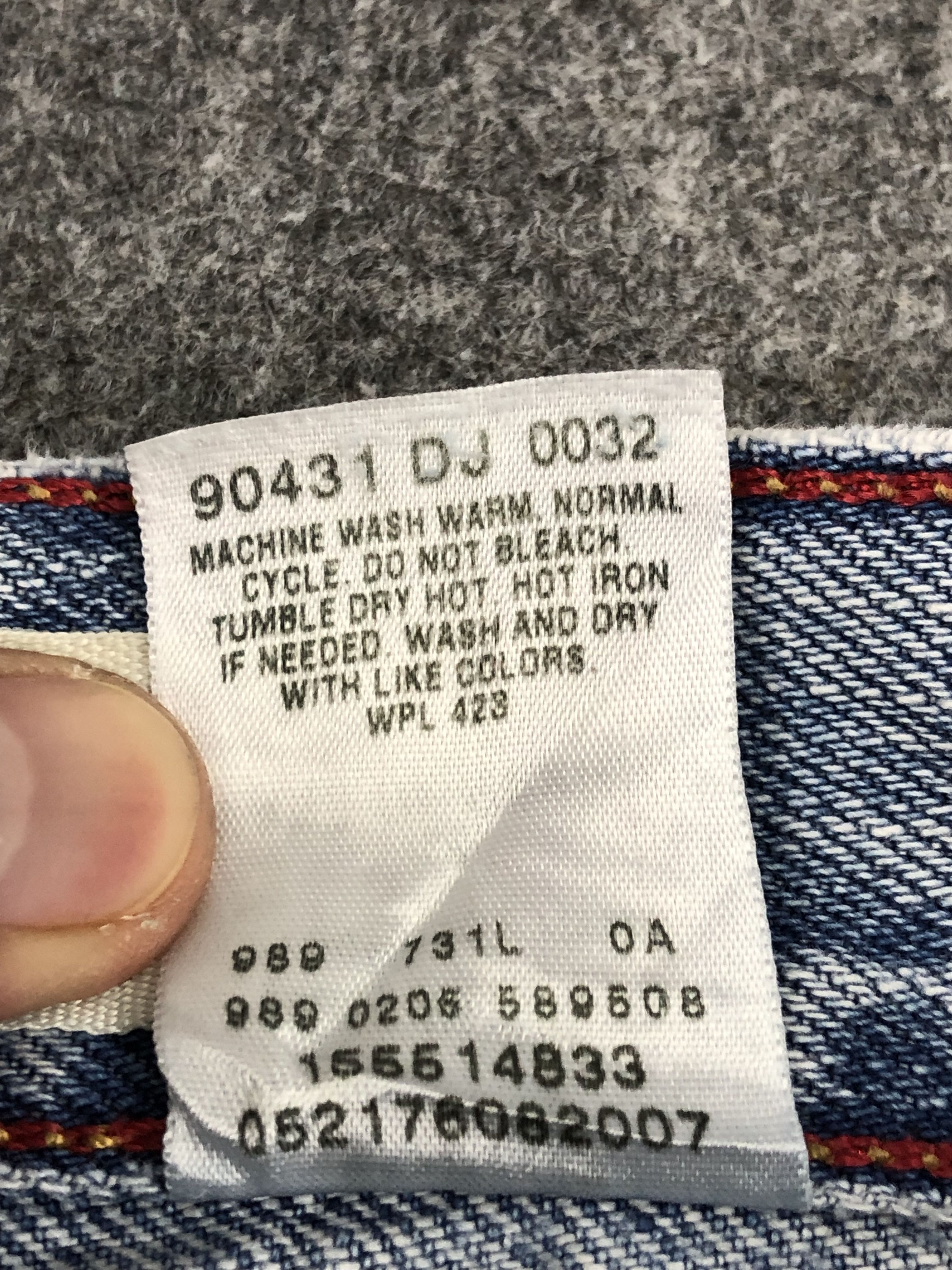 Levi's Vintage Distressed Levis 514 Light Wash Jeans DP1426 Size US 30 / EU 46 - 8 Thumbnail