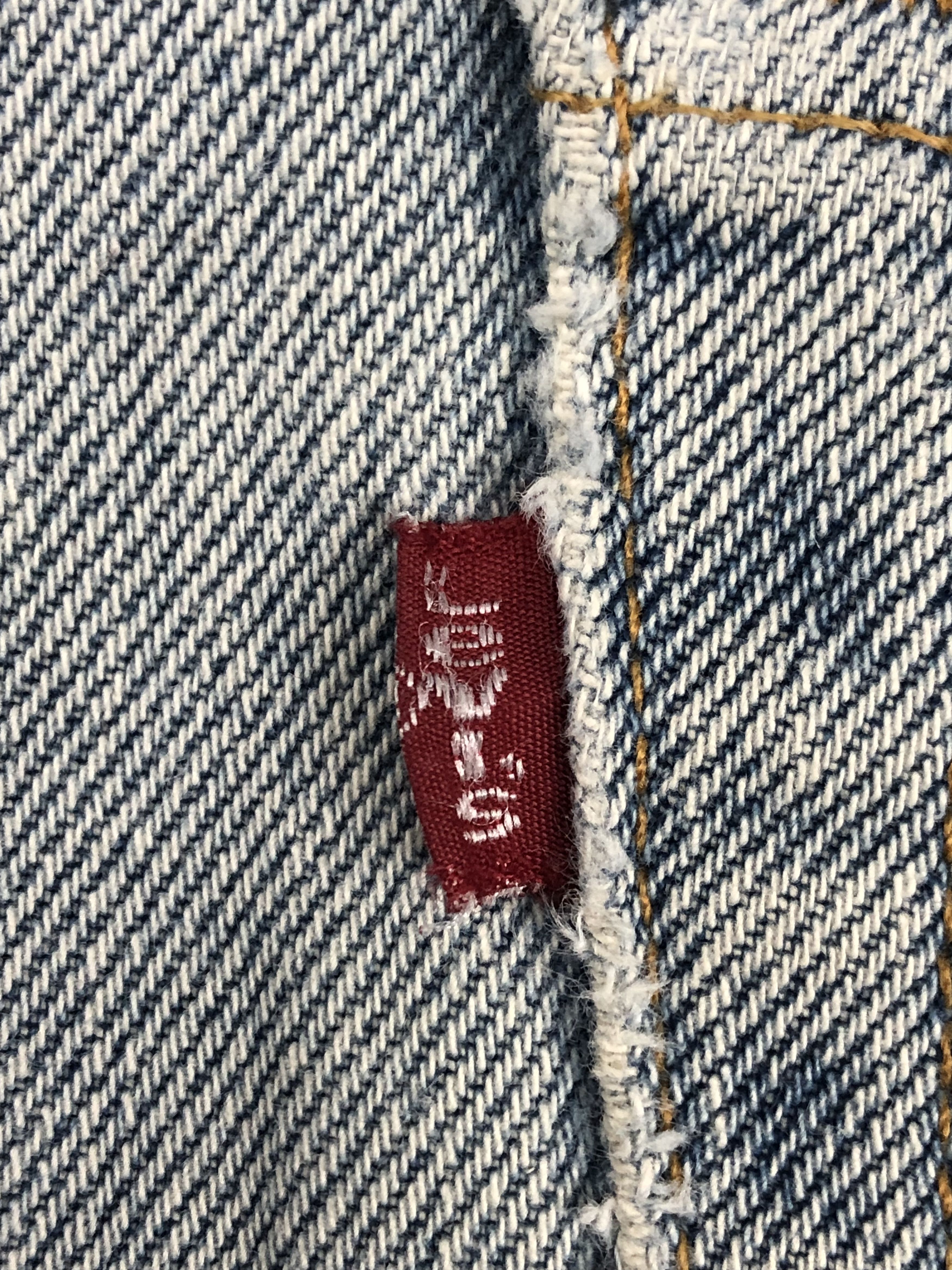 Levi's Vintage 90s Levis 550 Faded Blue Jeans DP1427 Size US 34 / EU 50 - 8 Thumbnail