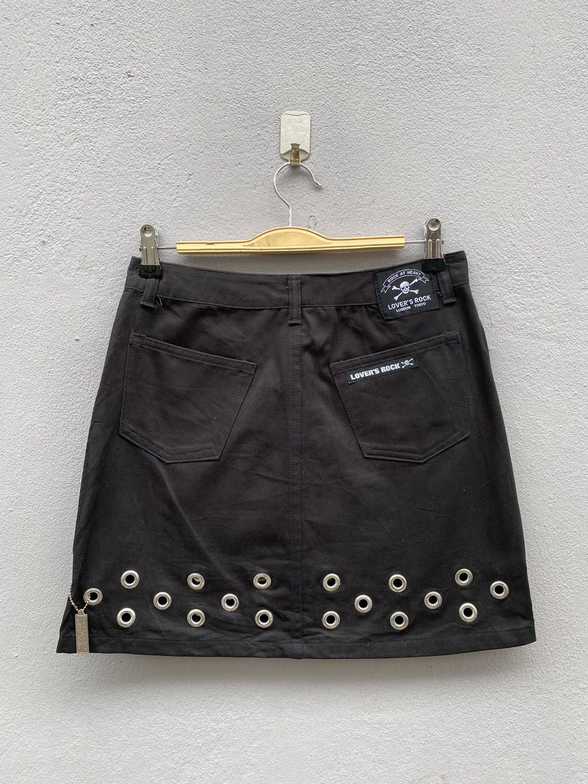 Japanese Brand × Seditionaries × Vintage 💥RARE💥Vintage SUPER LOVERS Seditionaries/Punk/Gothic Skirt Size 27" / US 4 / IT 40 - 2 Thumbnail