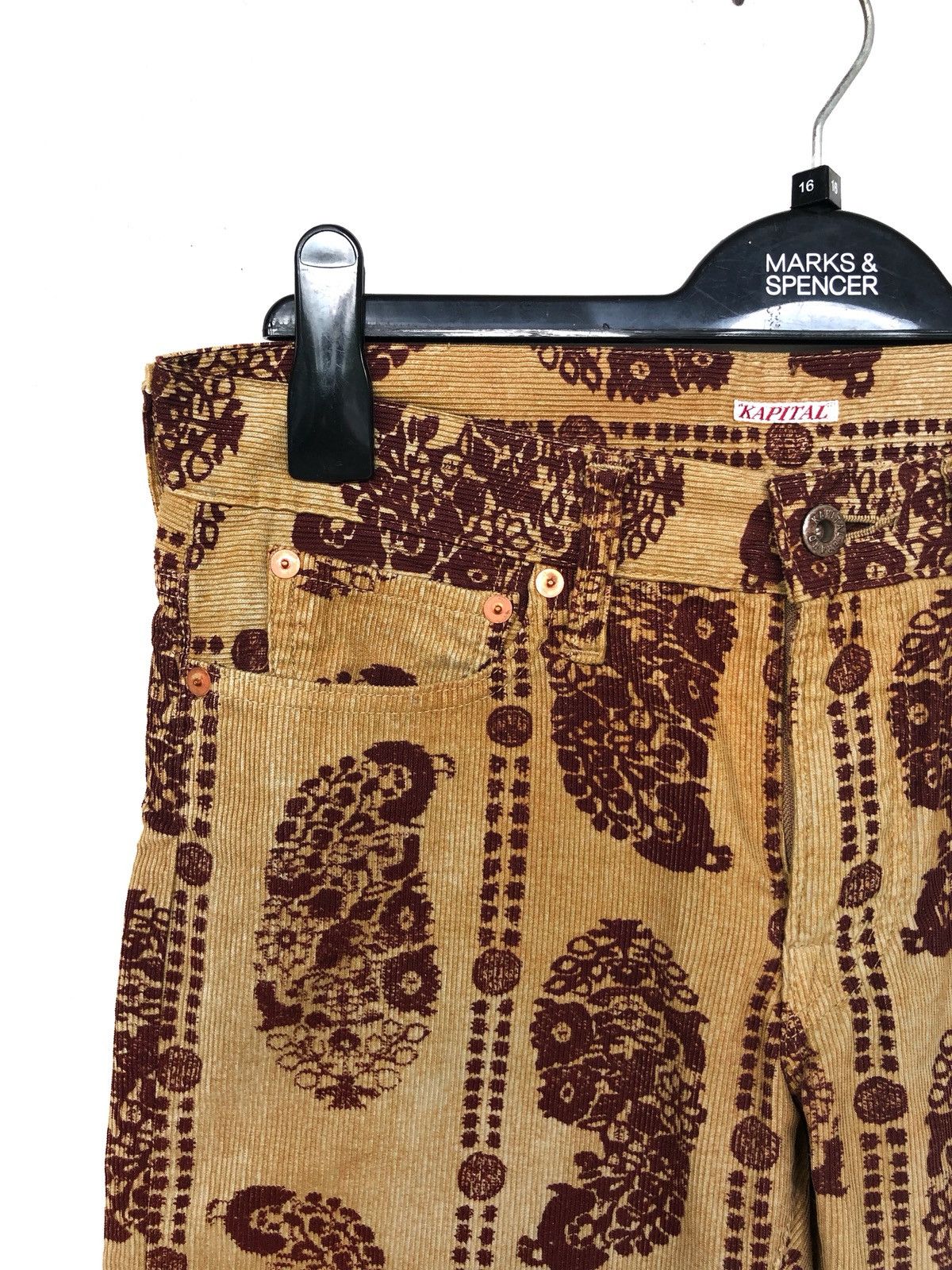 Kapital ARCHIVE🔥Kapital Kountry Himalaya Paisley Native Denim Size US 31 - 5 Thumbnail