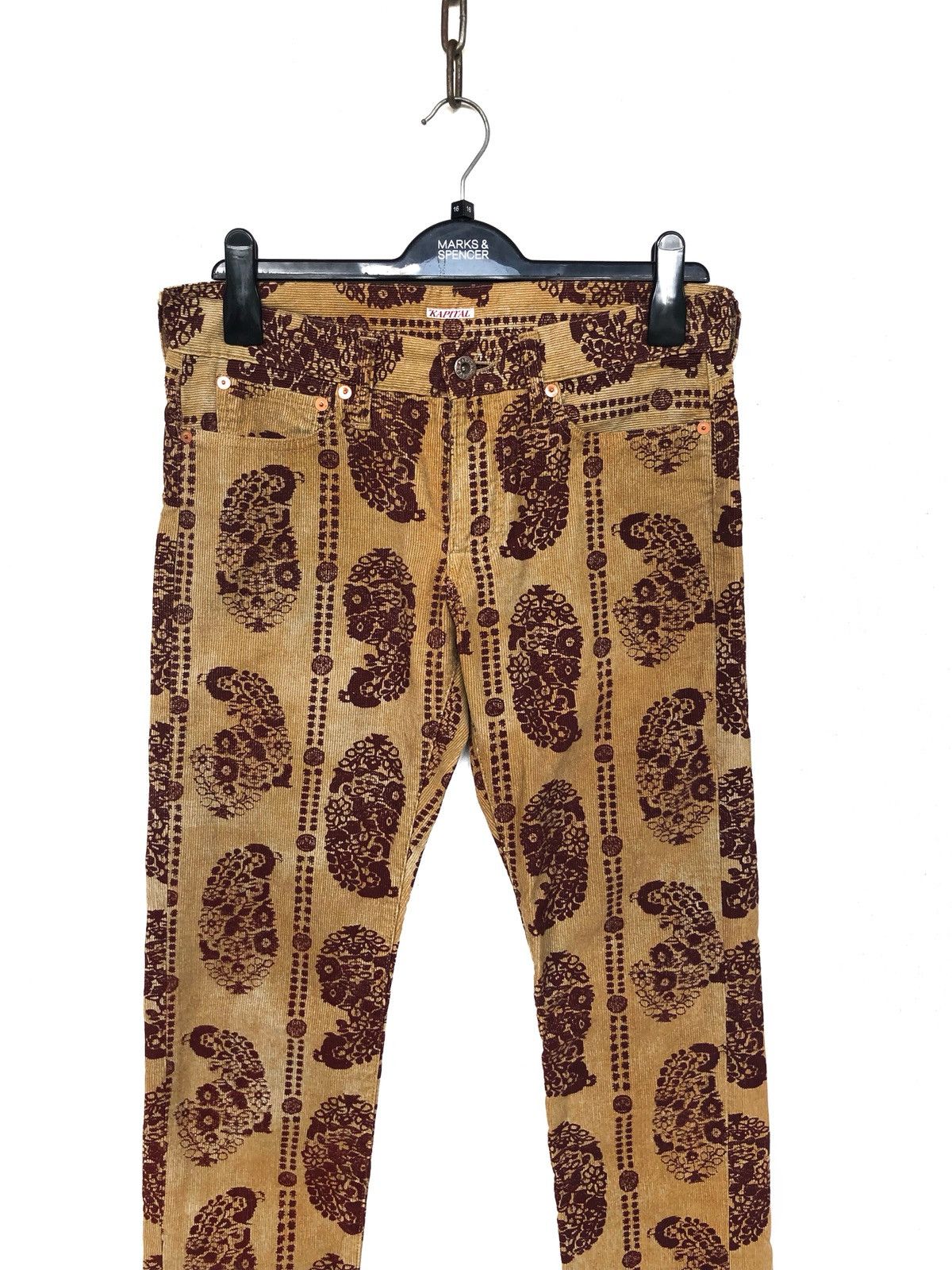 Kapital ARCHIVE🔥Kapital Kountry Himalaya Paisley Native Denim Size US 31 - 4 Thumbnail