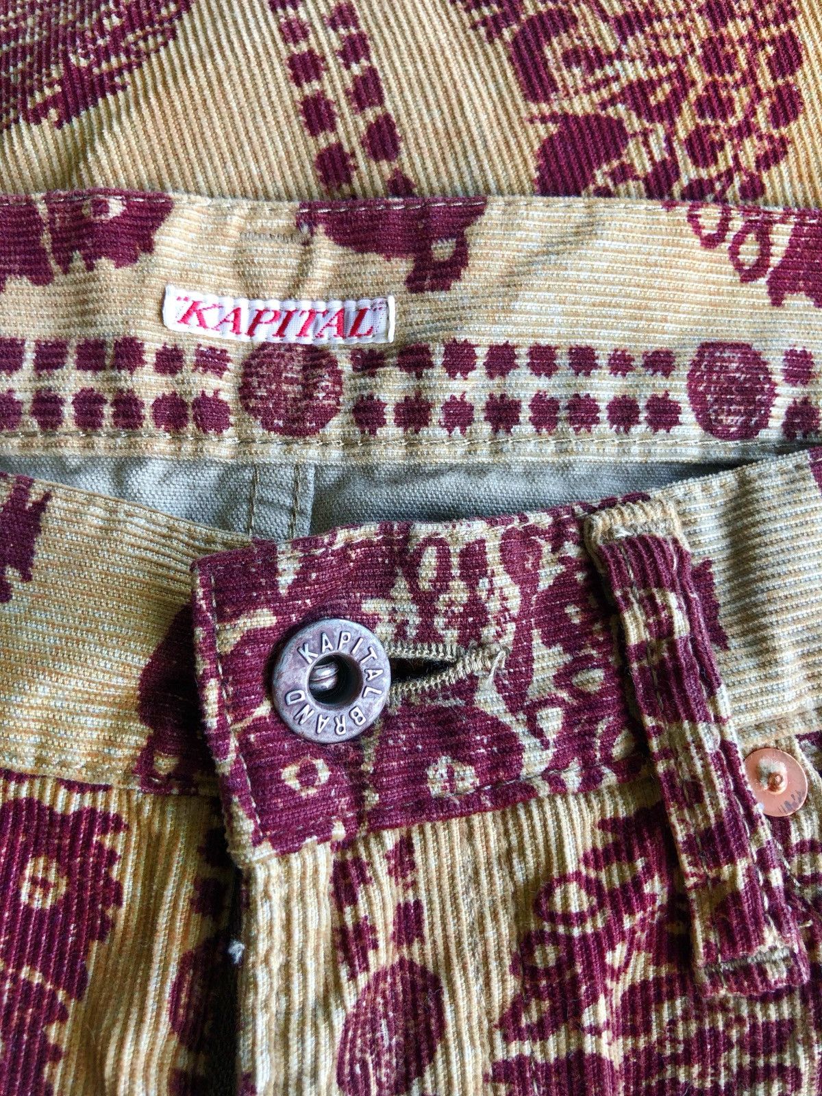 Kapital ARCHIVE🔥Kapital Kountry Himalaya Paisley Native Denim Size US 31 - 9 Thumbnail
