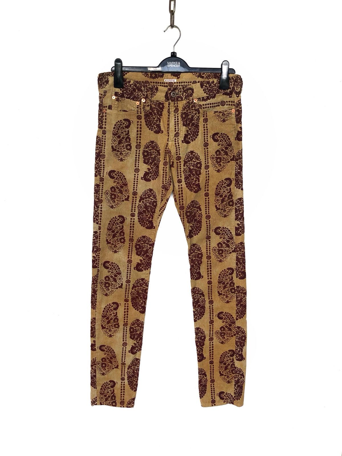 Kapital ARCHIVE🔥Kapital Kountry Himalaya Paisley Native Denim Size US 31 - 2 Thumbnail