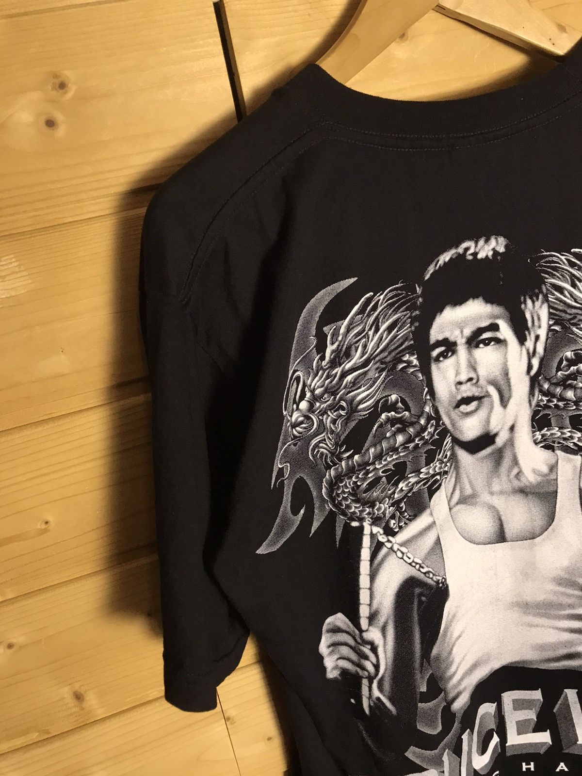 Vintage Vintage Bruce Lee t-shirt Size US L / EU 52-54 / 3 - 8 Thumbnail