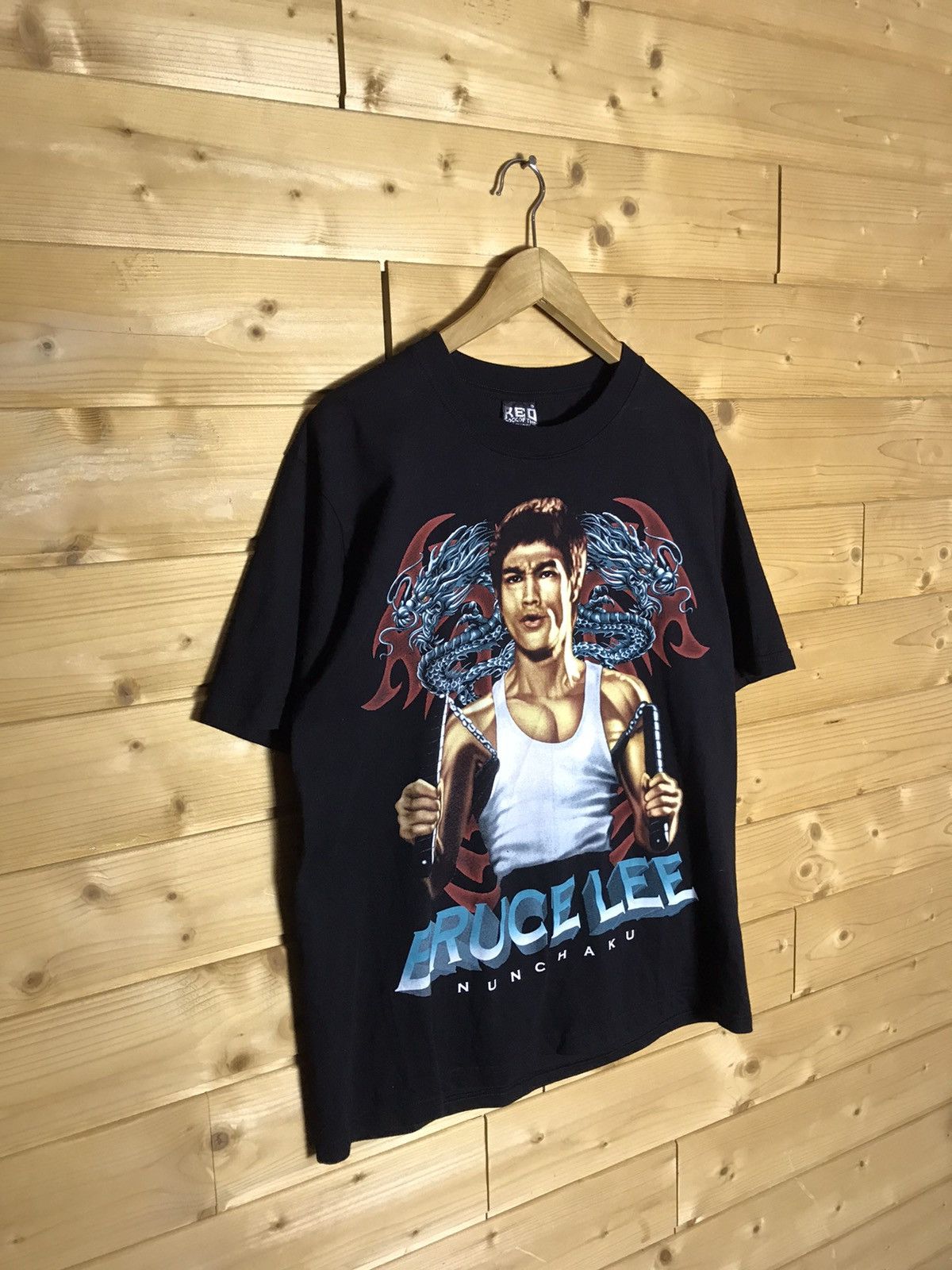 Vintage Vintage Bruce Lee t-shirt Size US L / EU 52-54 / 3 - 1 Thumbnail