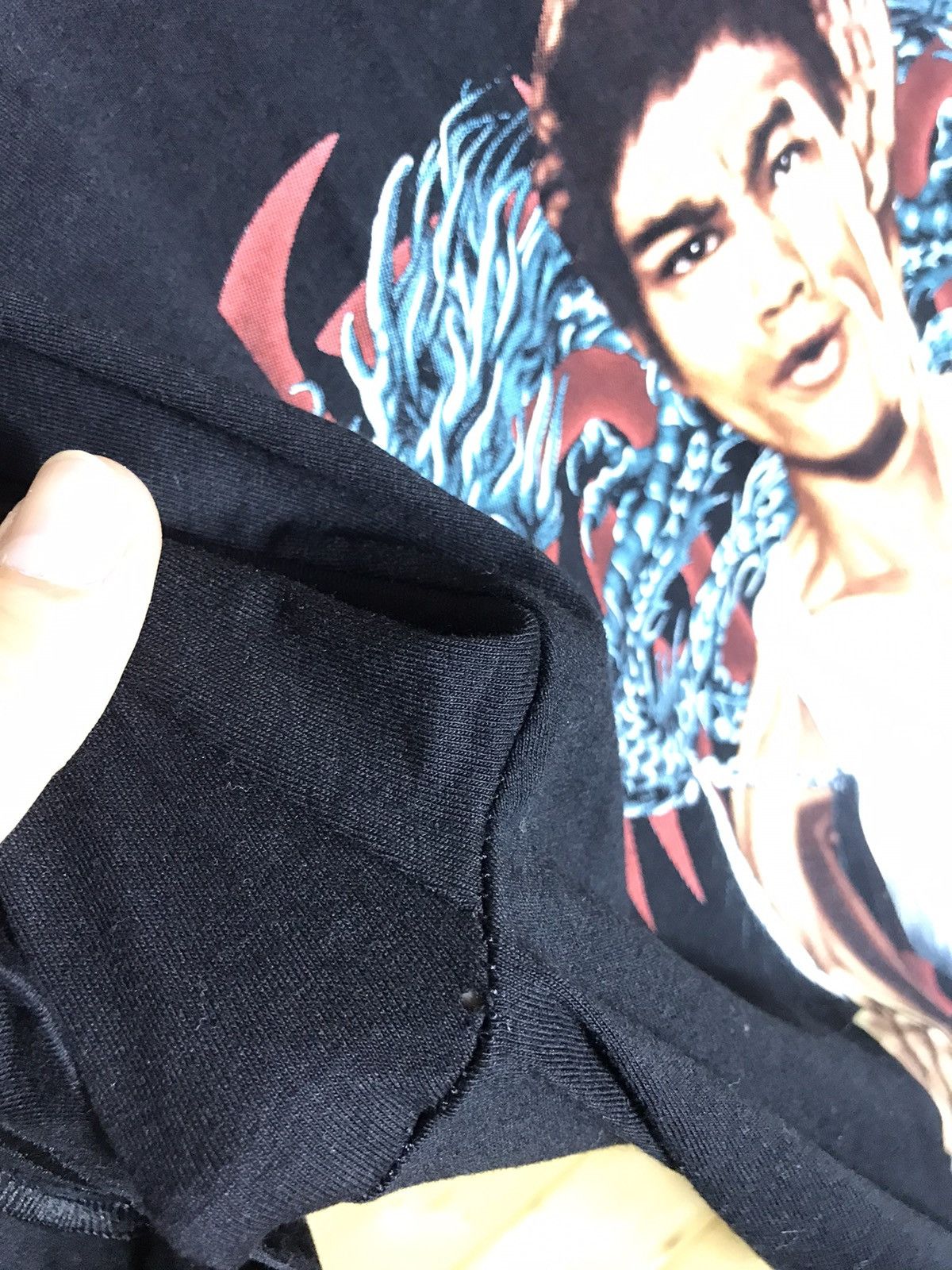 Vintage Vintage Bruce Lee t-shirt Size US L / EU 52-54 / 3 - 6 Thumbnail