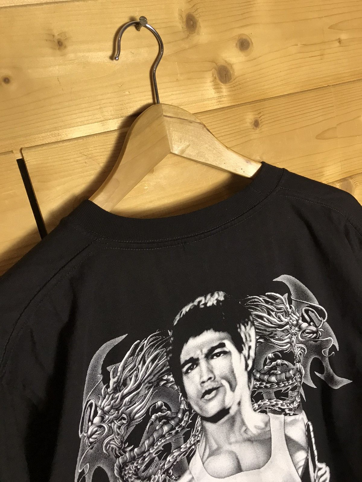 Vintage Vintage Bruce Lee t-shirt Size US L / EU 52-54 / 3 - 9 Thumbnail