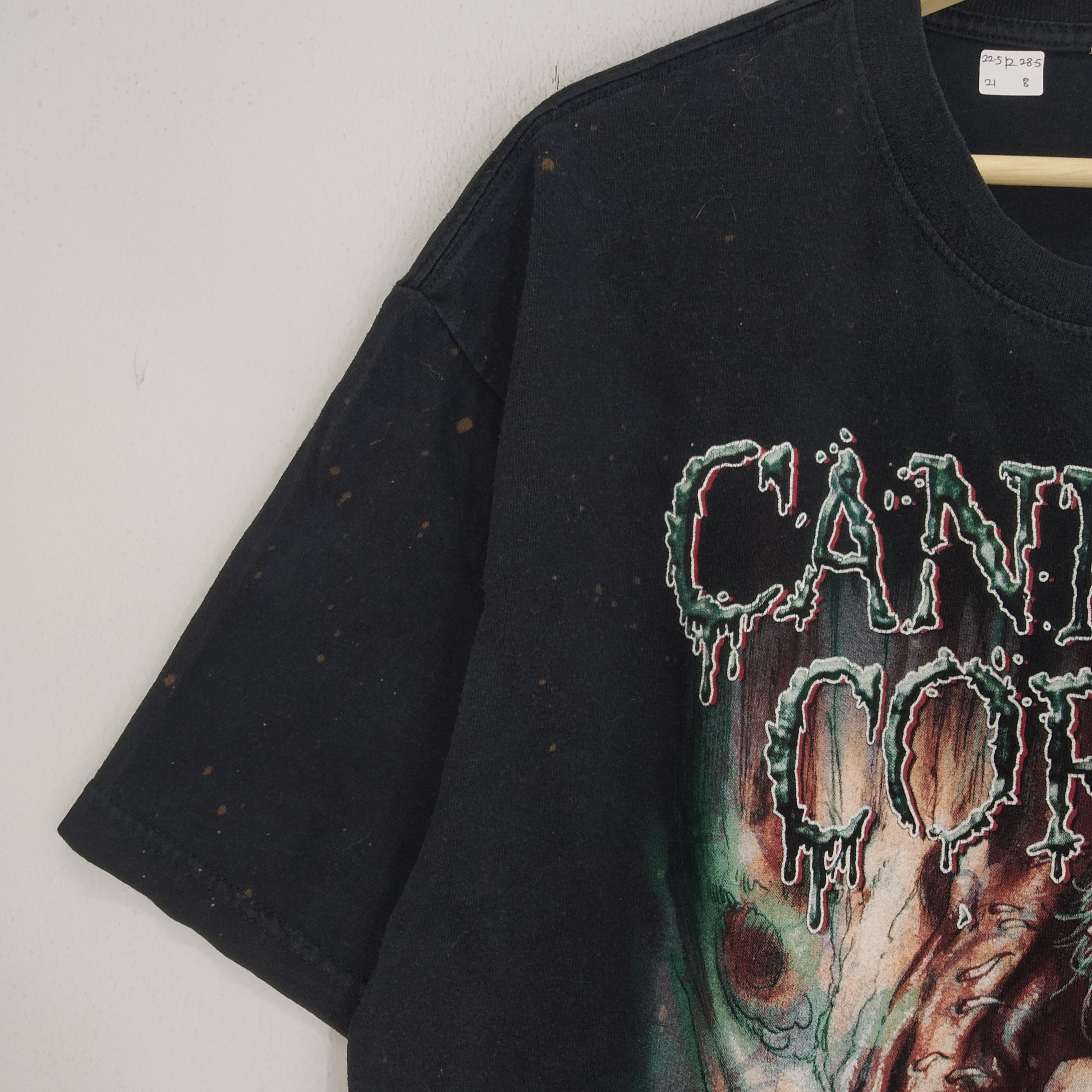 Band Tees Vintage 2000’s Cannibal Corpse Death Metal Band Promo Tour Size US XL / EU 56 / 4 - 7 Thumbnail