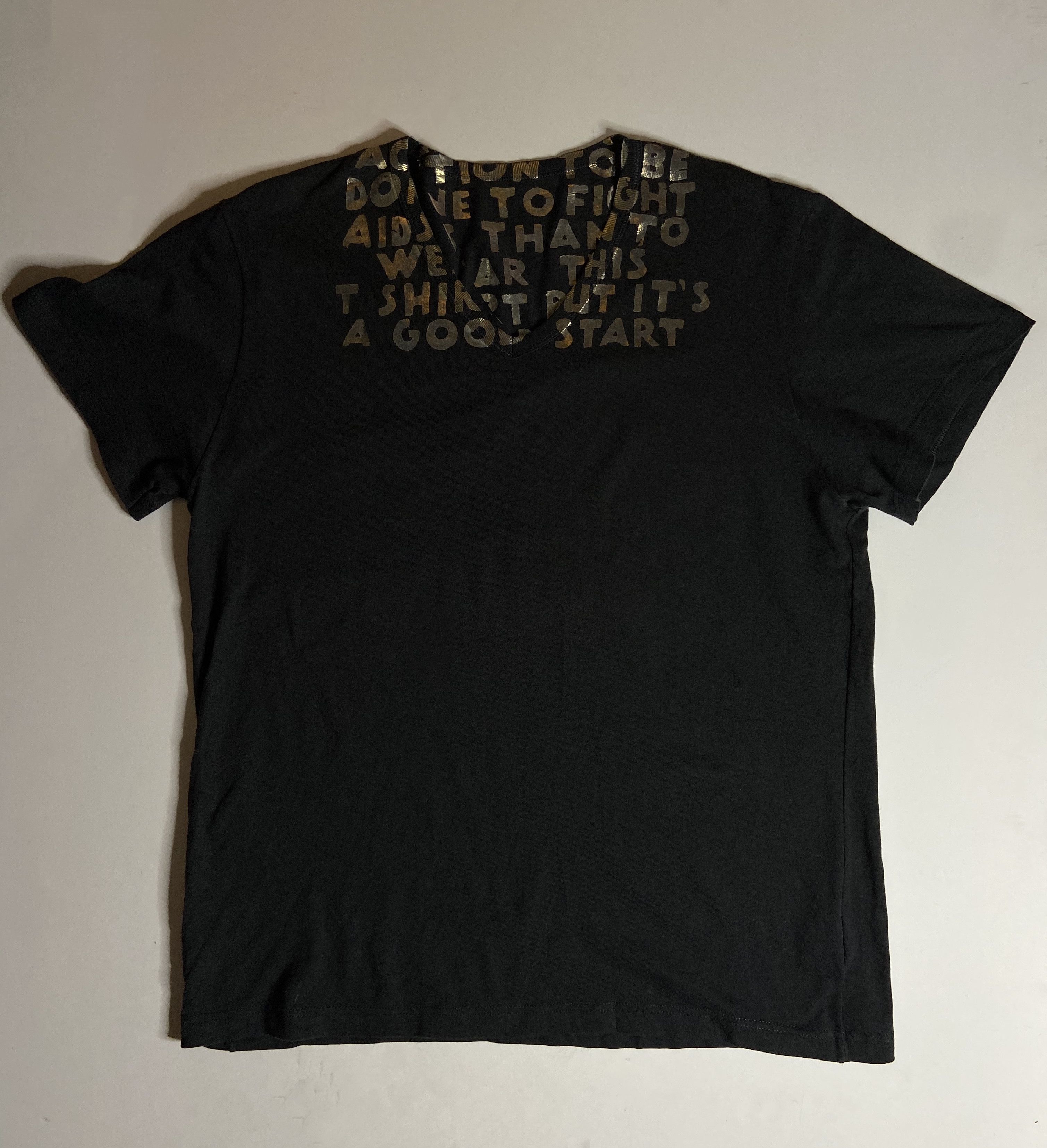 image of Maison Margiela T Shirt Maison Martin Margiela in Black, Men's (Size Large)