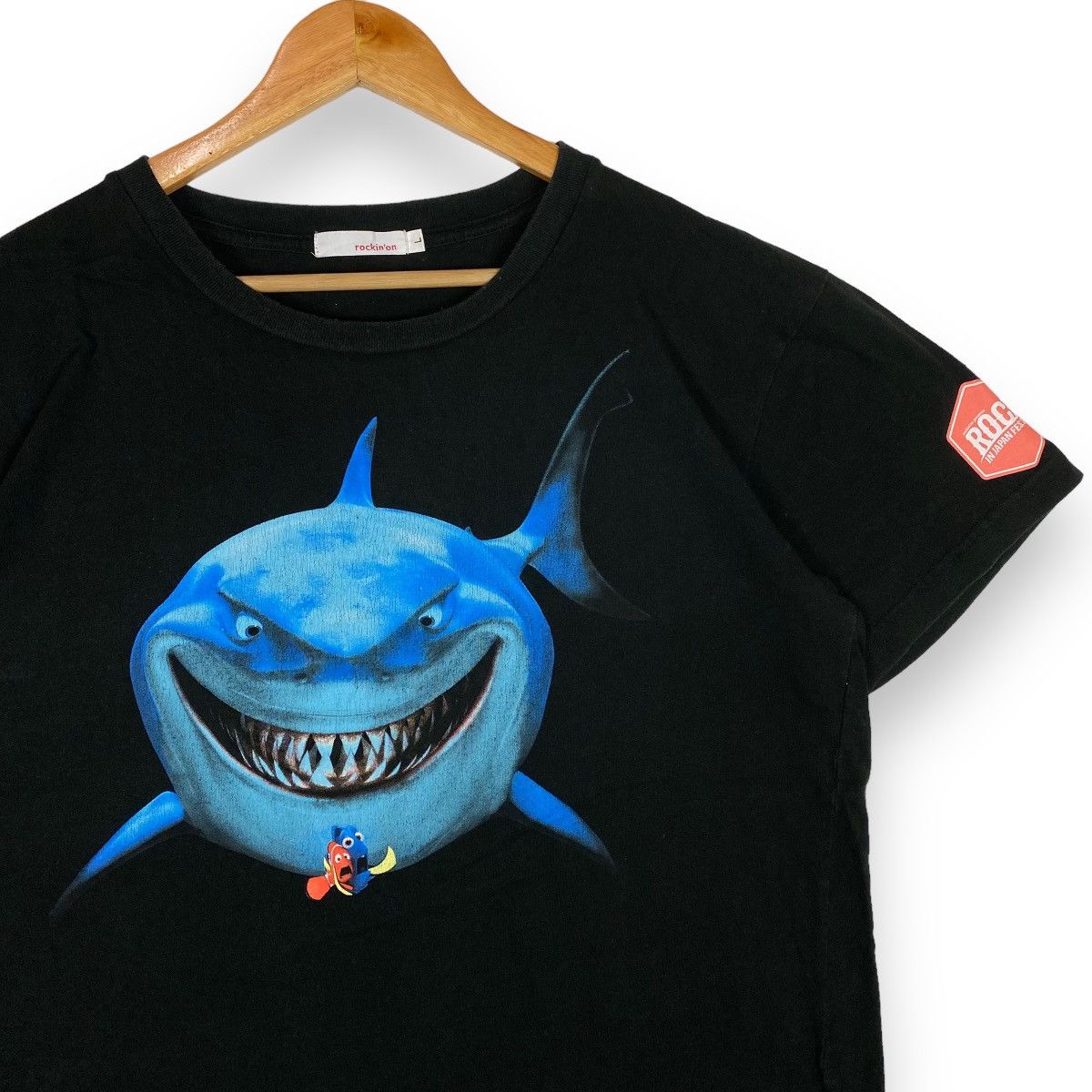 Cartoon Network × Disney × Vintage FINDING NEMO CARTOON MOVIE ROCK IN JAPAN TEE Size US L / EU 52-54 / 3 - 2 Thumbnail