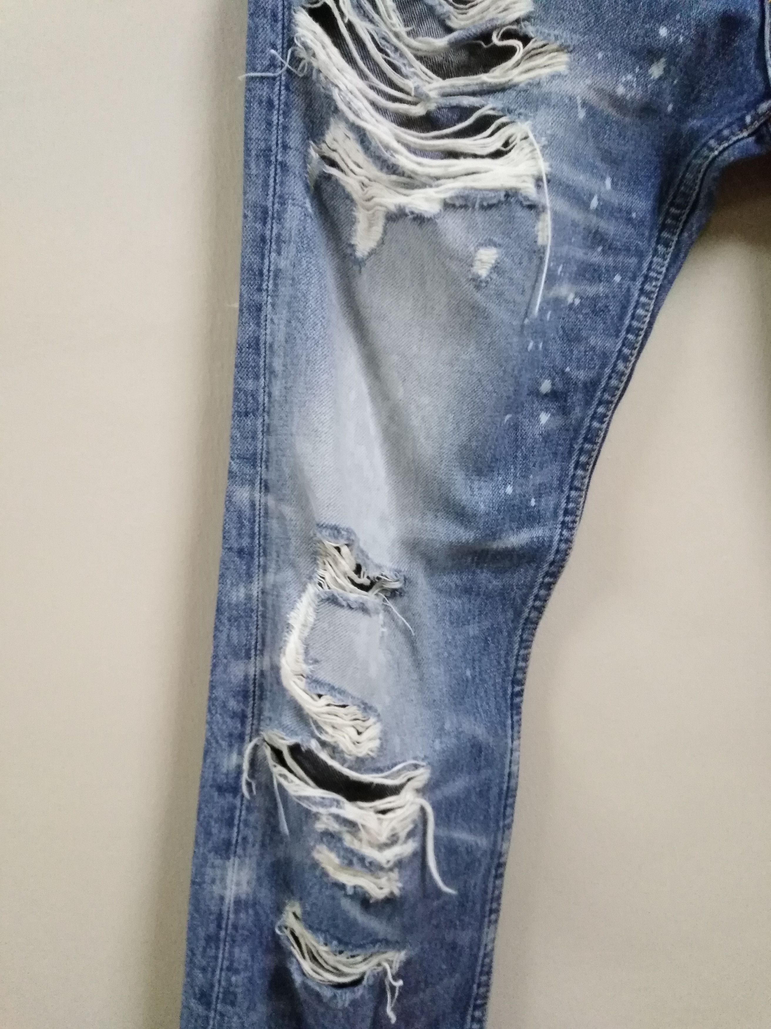 Le Grande Bleu (L.G.B.) Japanese Punk Sedictinaries RNA Inc Jeans Size US 30 / EU 46 - 8 Thumbnail