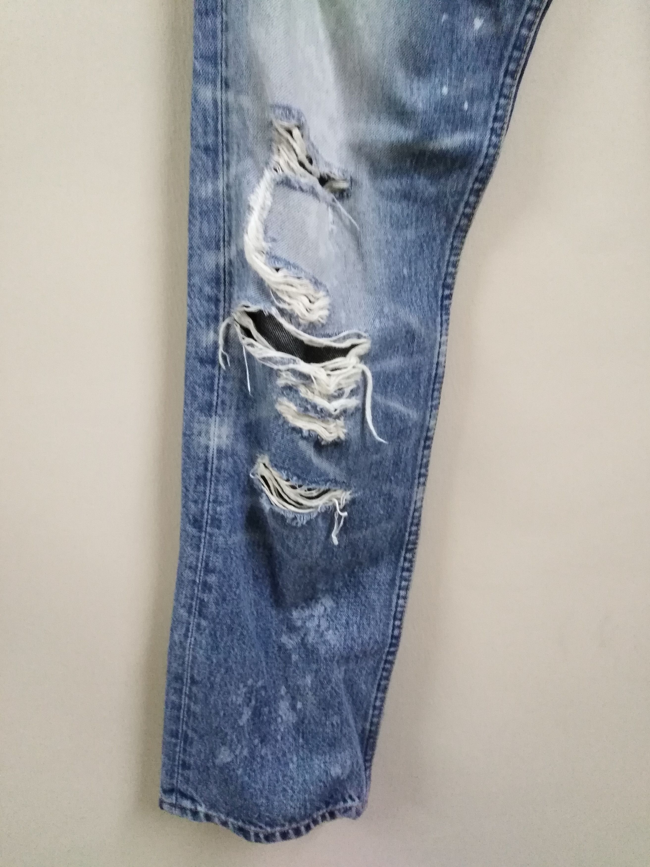 Le Grande Bleu (L.G.B.) Japanese Punk Sedictinaries RNA Inc Jeans Size US 30 / EU 46 - 9 Thumbnail
