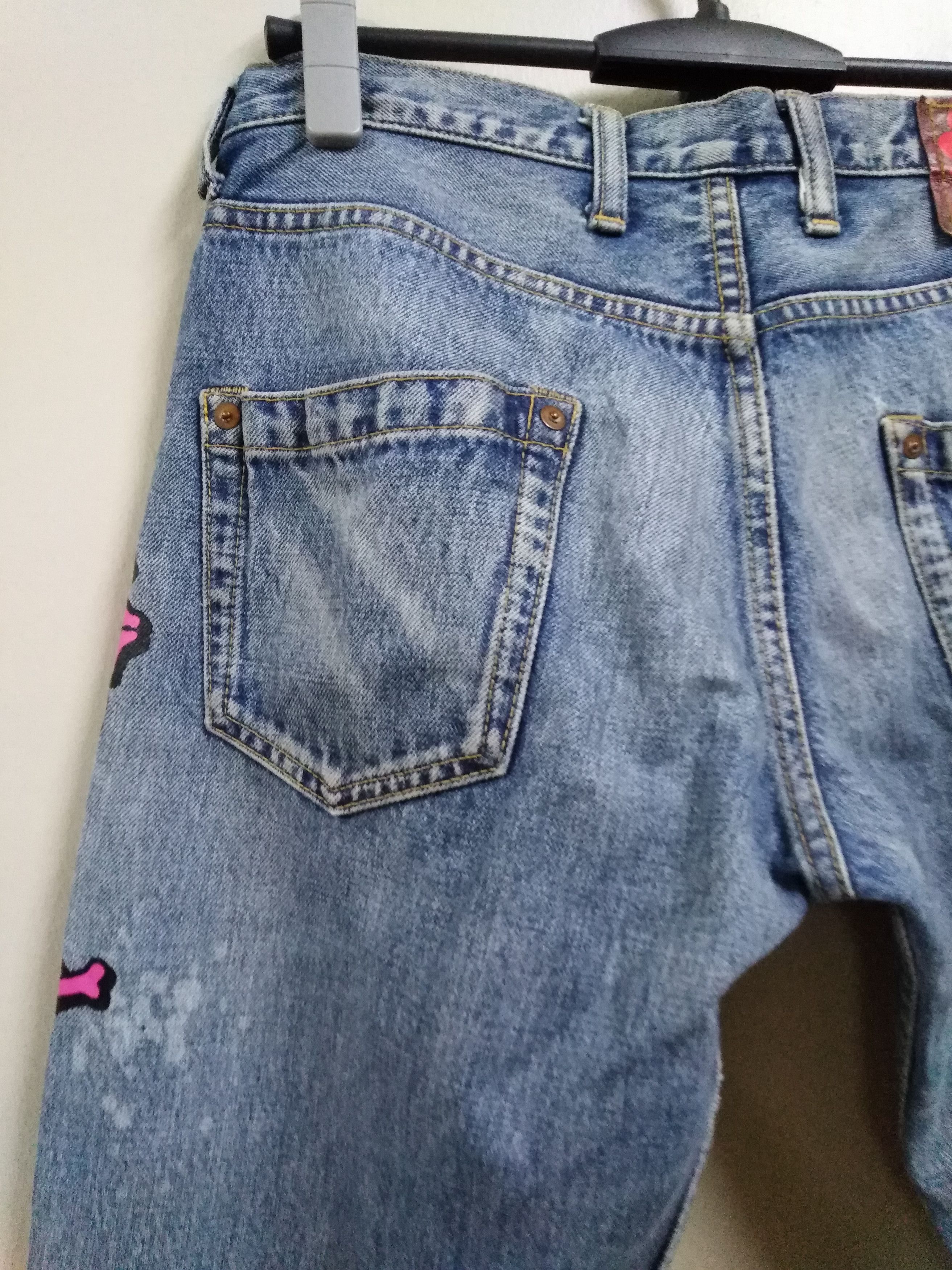 Le Grande Bleu (L.G.B.) Japanese Punk Sedictinaries RNA Inc Jeans Size US 30 / EU 46 - 12 Thumbnail