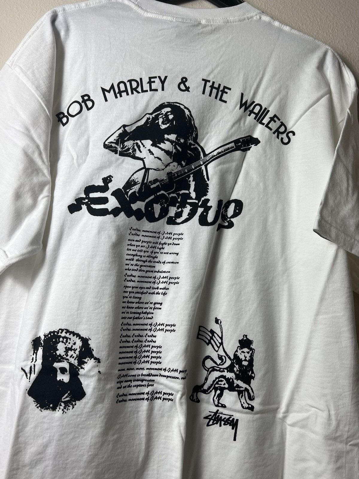 Vintage Stüssy Exodus Tee Bob Marley and The Waylers 2021 Size US XL / EU 56 / 4 - 7 Preview
