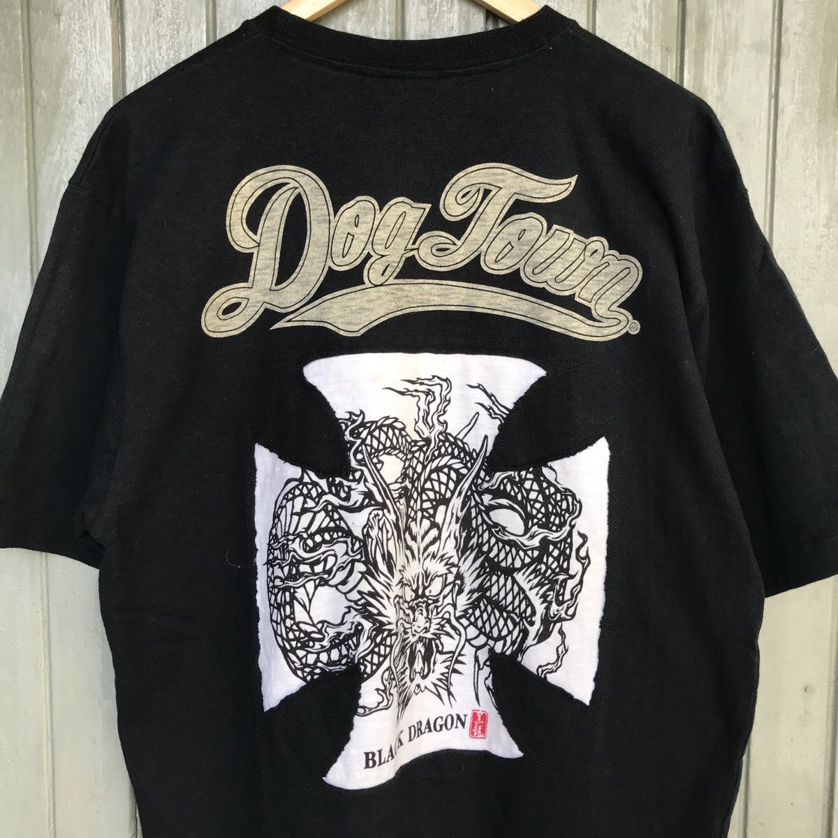 Dogtown × Vintage *‼️Vintage DOGTOWN black dragon tees Size US L / EU 52-54 / 3 - 2 Thumbnail