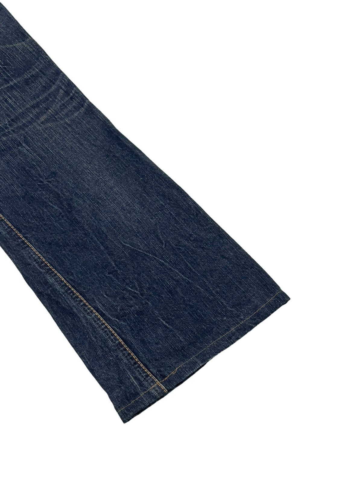 Edwin Flare Jeans Edwin Japan Acid Wash Boot Cut Denim 4🟦8 Size US 31 - 14 Thumbnail