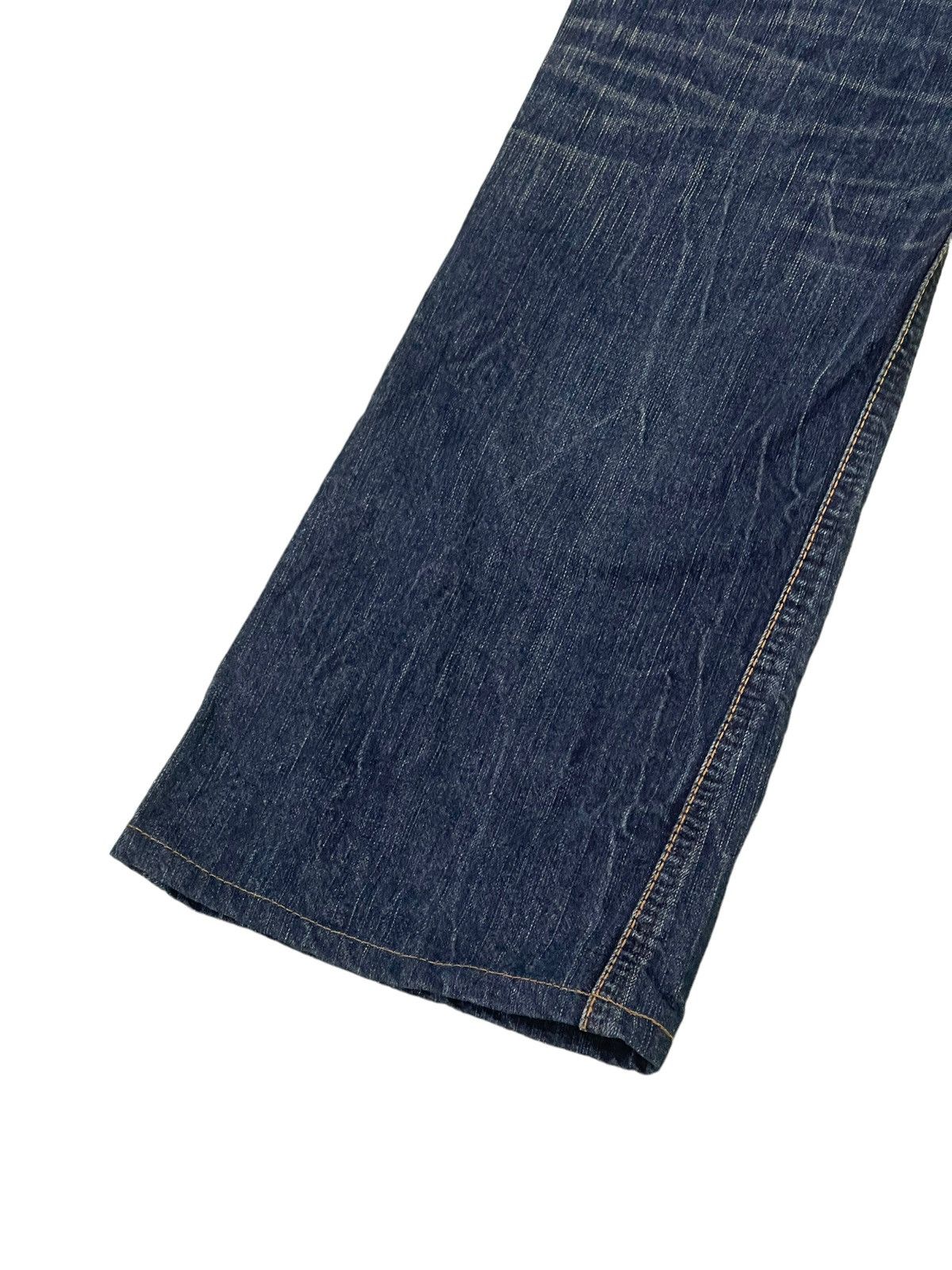 Edwin Flare Jeans Edwin Japan Acid Wash Boot Cut Denim 4🟦8 Size US 31 - 15 Thumbnail