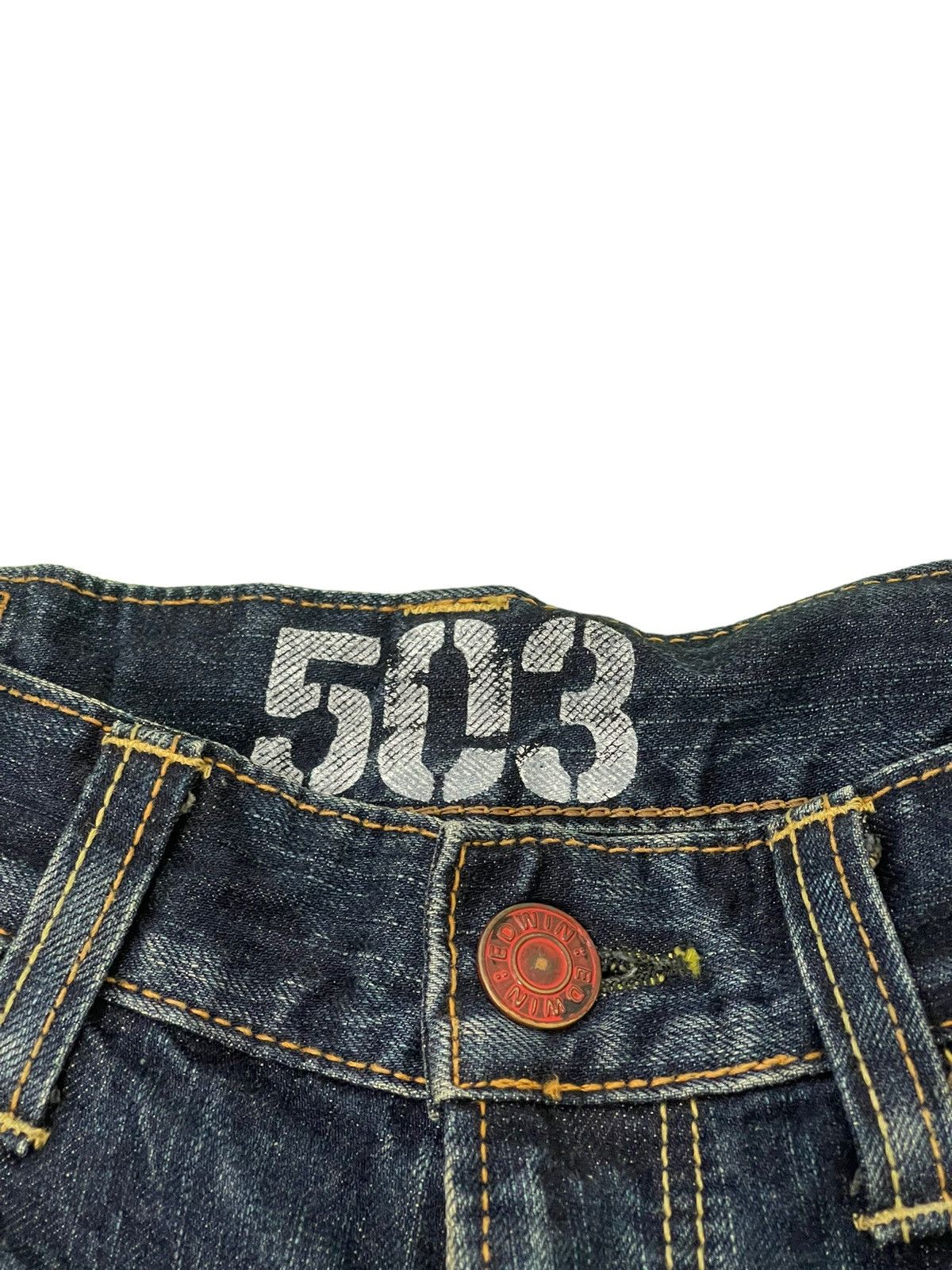 Edwin Flare Jeans Edwin Japan Acid Wash Boot Cut Denim 4🟦8 Size US 31 - 10 Thumbnail