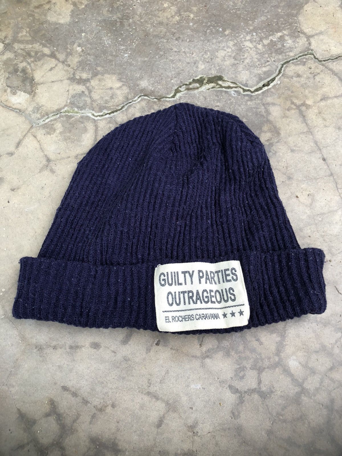 image of Guilty Parties Navy Beanie, Men's