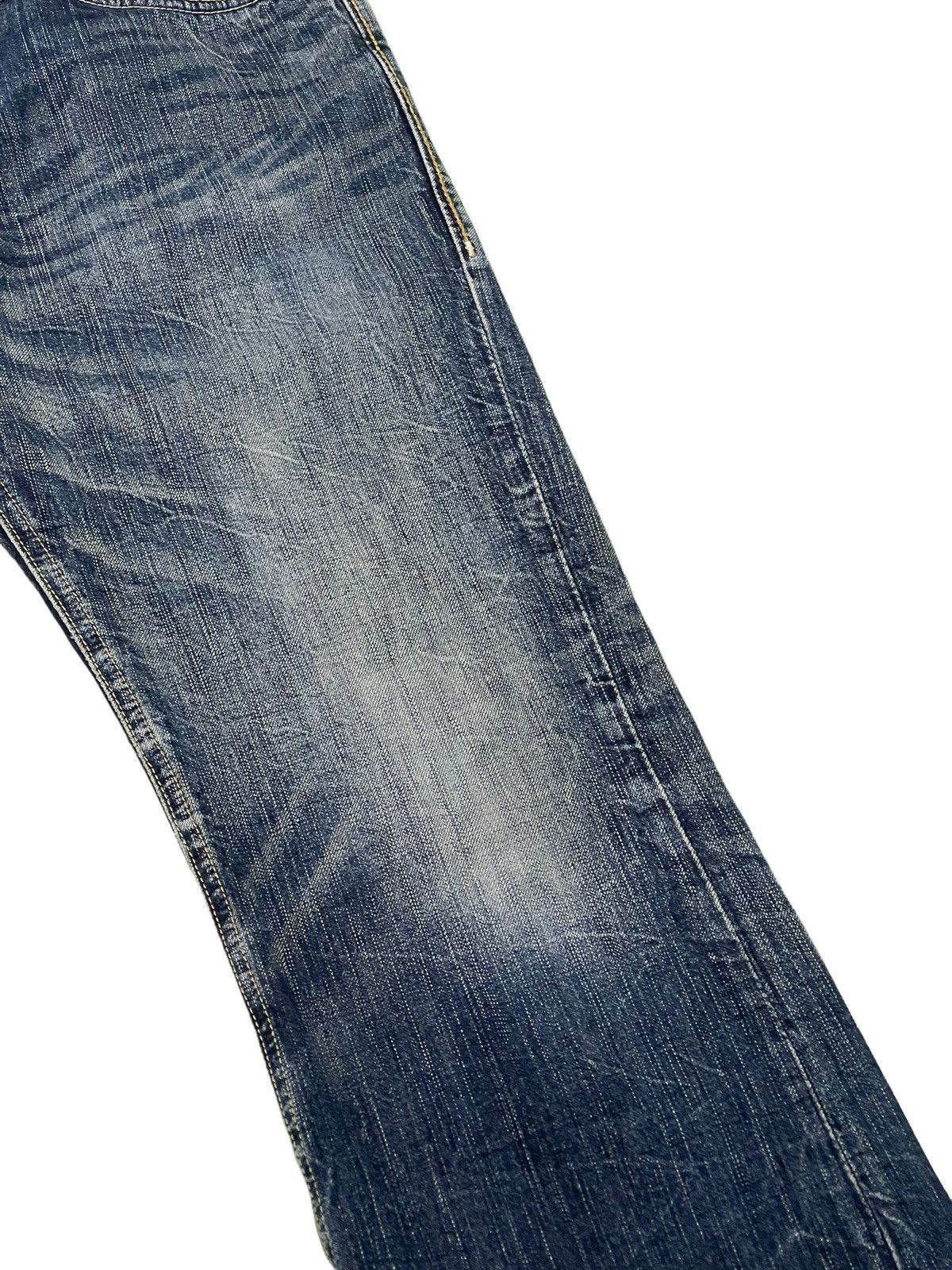Japanese Brand Flare Jeans Denim Craft Acid Wash Boot Cut Denim 4🟦7 Size US 32 / EU 48 - 16 Thumbnail