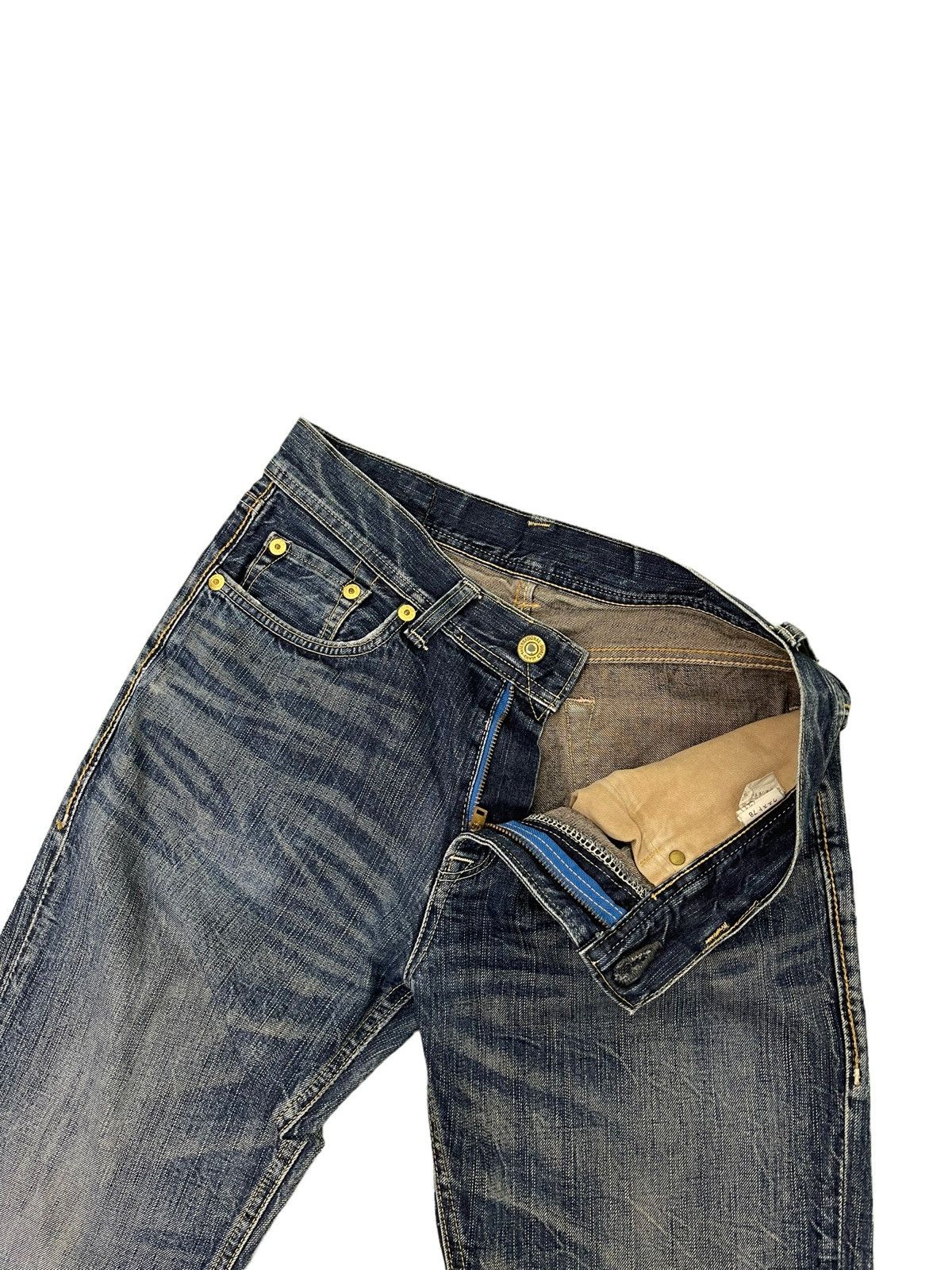 Japanese Brand Flare Jeans Denim Craft Acid Wash Boot Cut Denim 4🟦7 Size US 32 / EU 48 - 19 Thumbnail