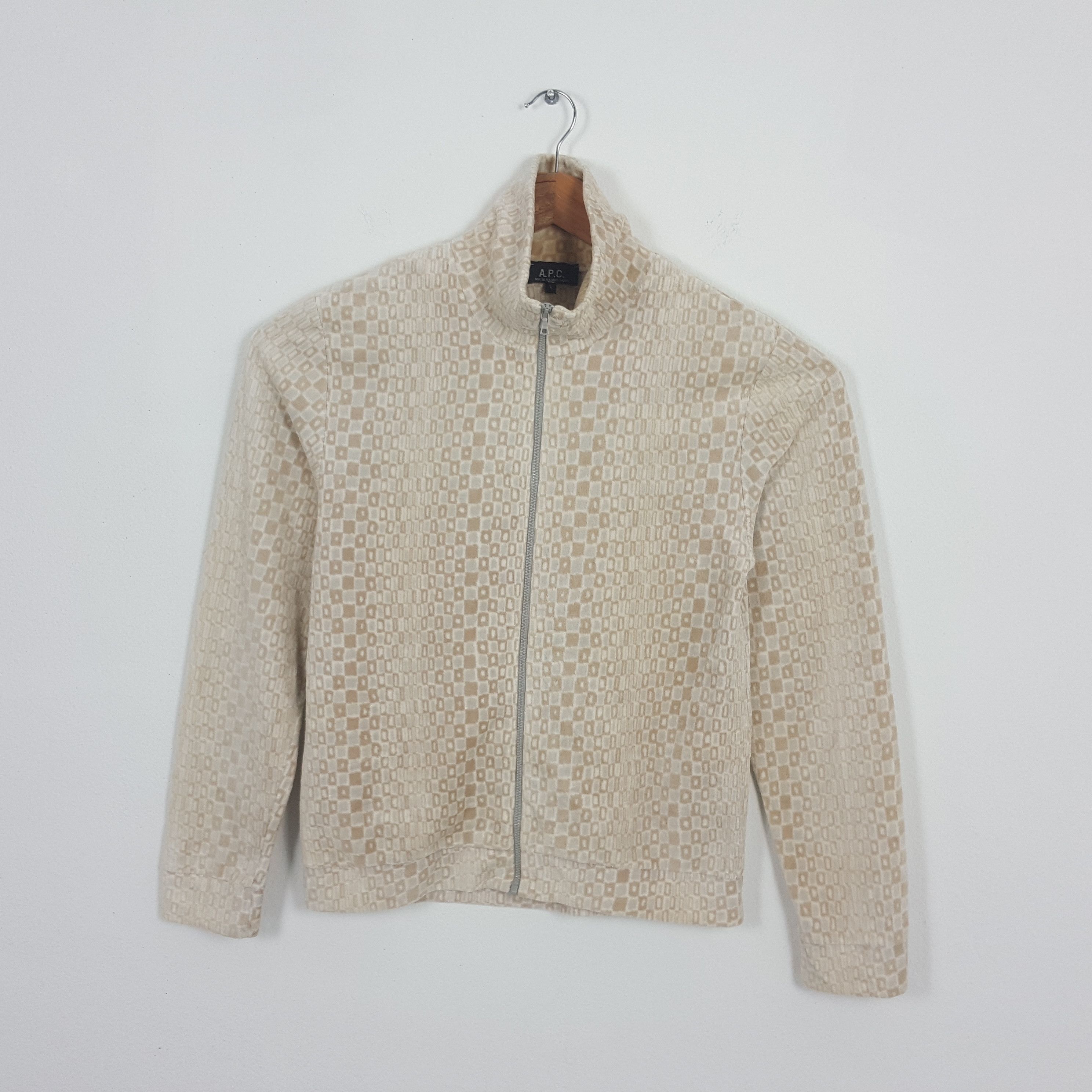 A.P.C. × Japanese Brand × Vintage Vintage A.P.C Japanese Brand Style Jacket for Woman's Size US L / EU 52-54 / 3 - 1 Thumbnail