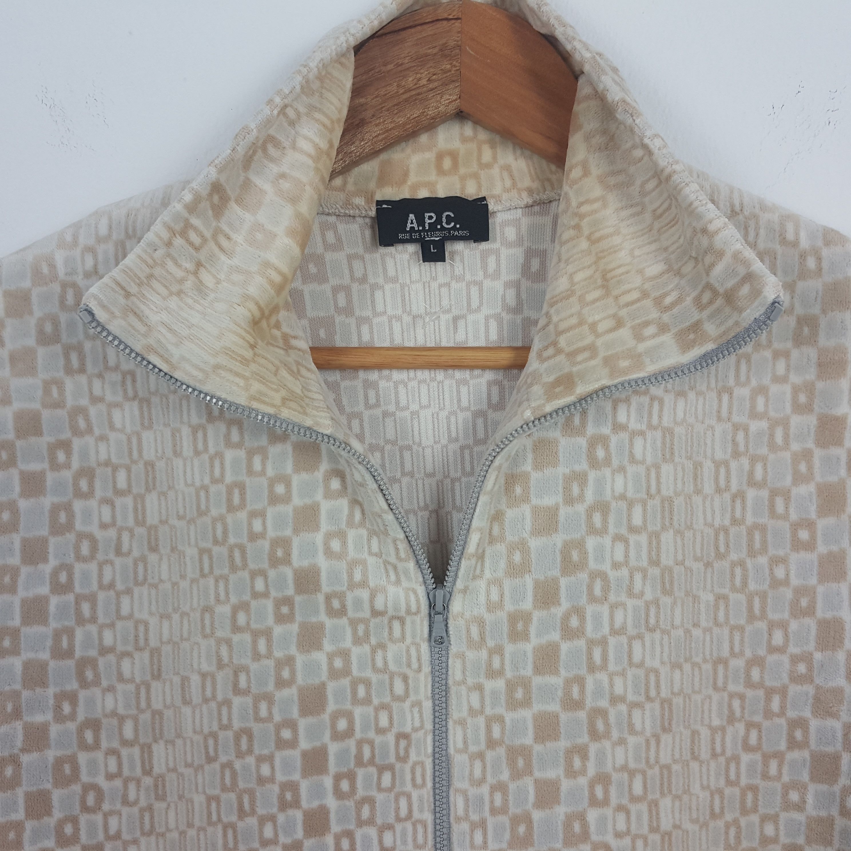 A.P.C. × Japanese Brand × Vintage Vintage A.P.C Japanese Brand Style Jacket for Woman's Size US L / EU 52-54 / 3 - 2 Thumbnail