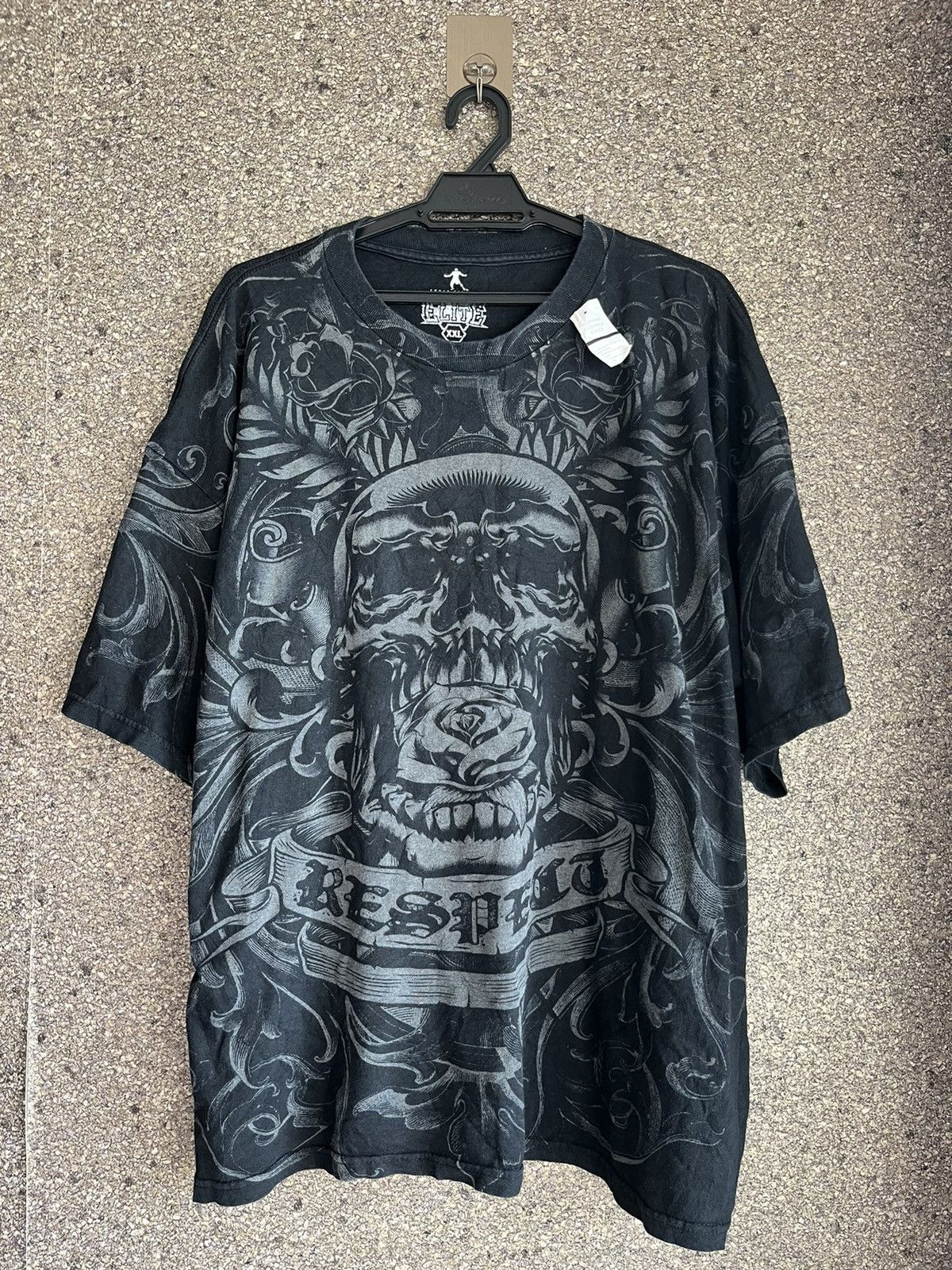 image of Vintage Respect Ft13 in Black, Men's (Size 2XL)