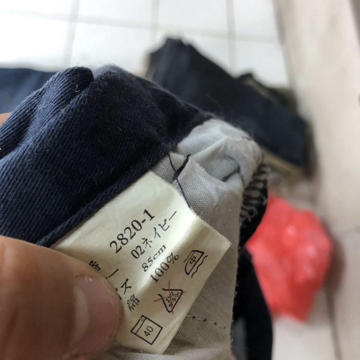 Japanese Brand DLL Japan Dark Blue faded Multipocket Cargo Pants #c945 Size US 32 / EU 48 - 11 Thumbnail