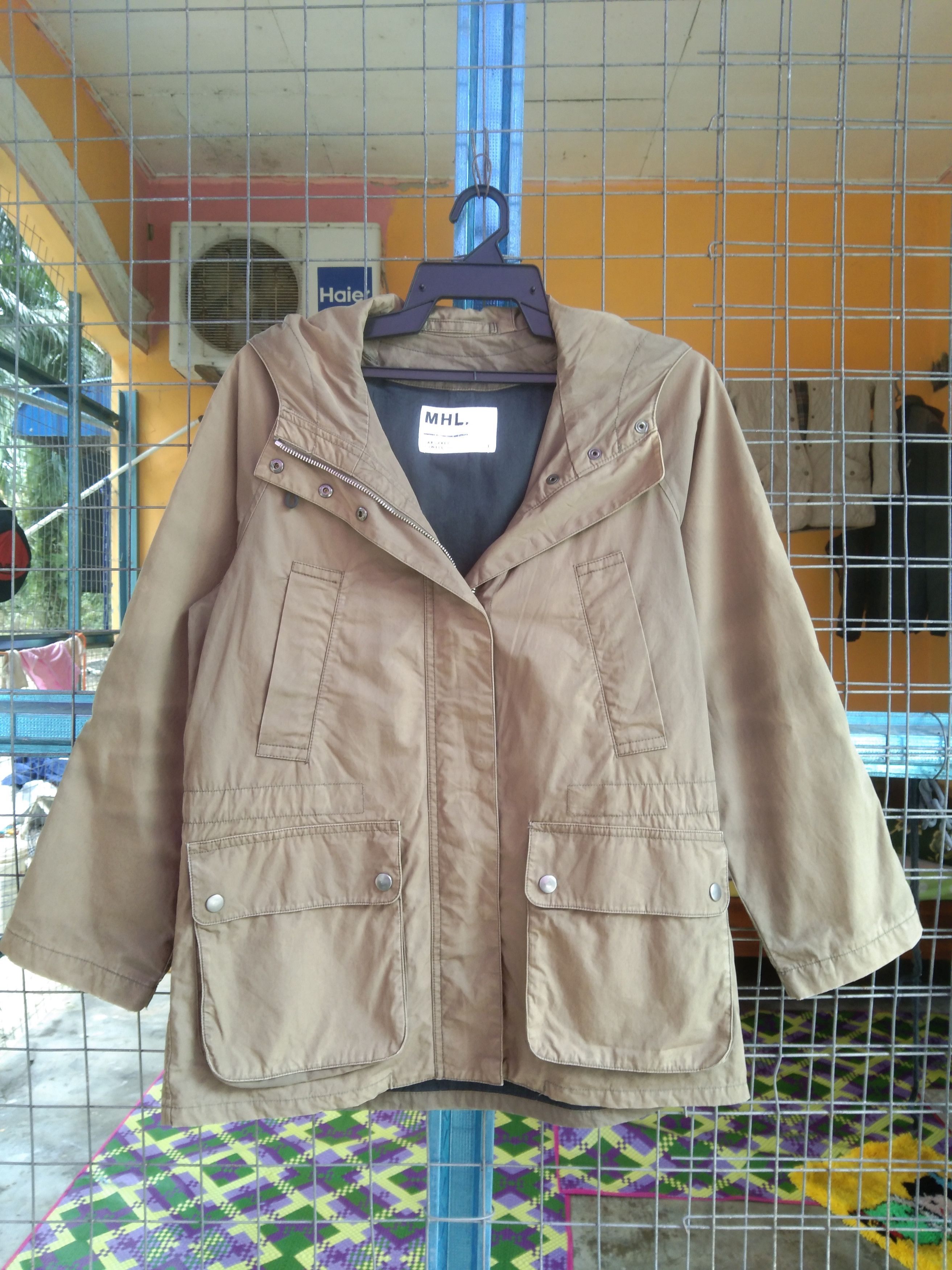 Designer × Margaret Howell MARGARET HOWELL MEN'S JACKET WITH HOOD Size US M / EU 48-50 / 2 - 3 Thumbnail