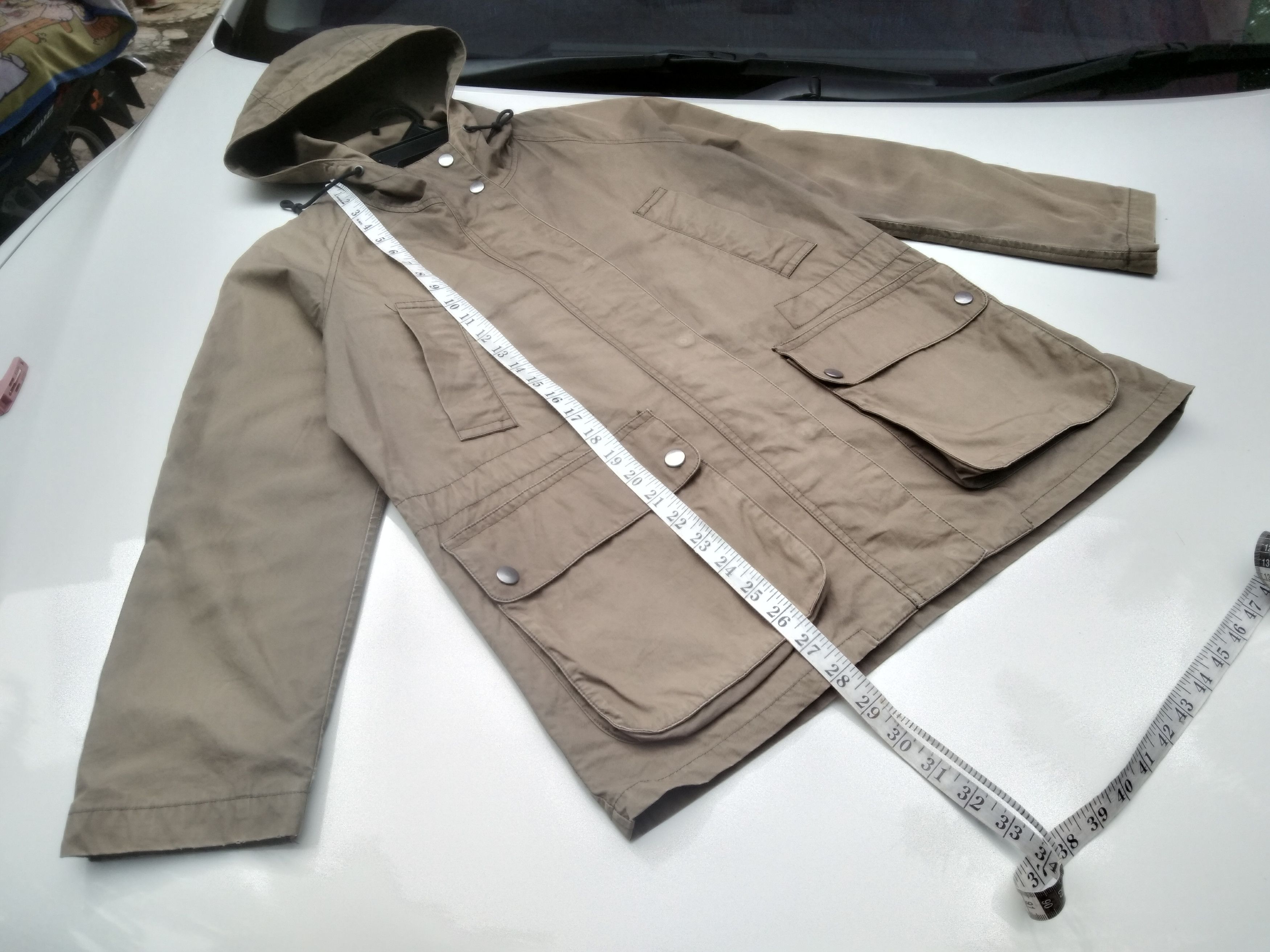 Designer × Margaret Howell MARGARET HOWELL MEN'S JACKET WITH HOOD Size US M / EU 48-50 / 2 - 13 Thumbnail