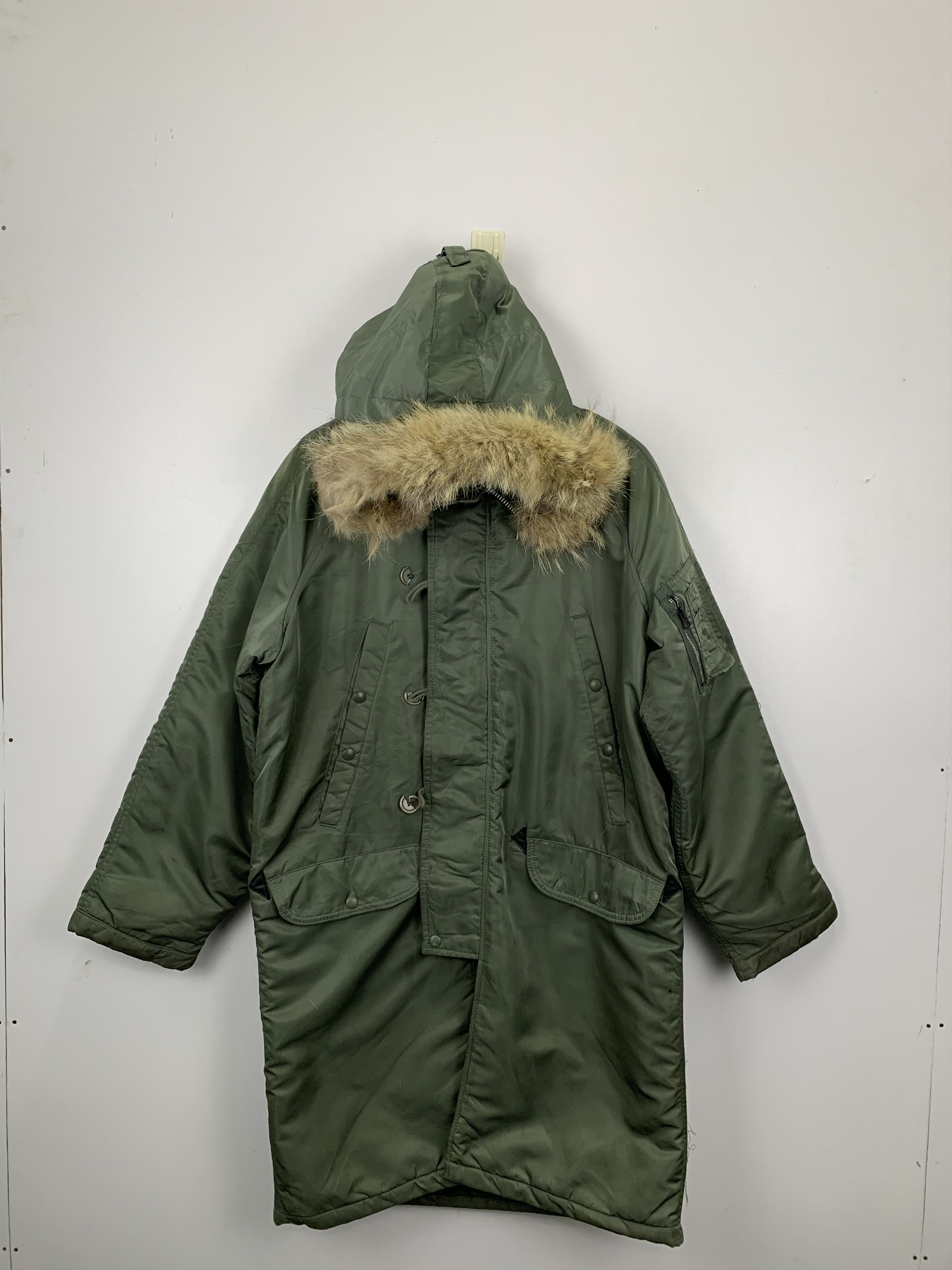 Military Vintage Vintage Military Parka Extreme Type N 3B Sherpa Jacket Grailed