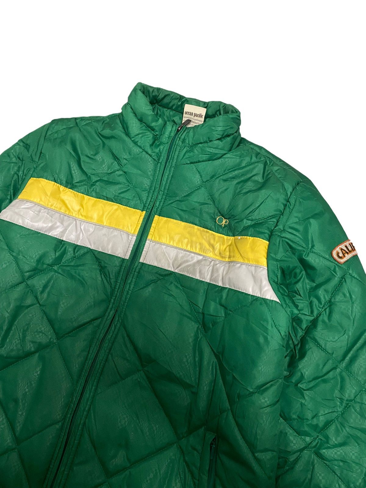 Ocean Pacific × Vintage Vintage Op Ocean Pacific Puffer Retro Ski Winter Jacket Size US L / EU 52-54 / 3 - 3 Thumbnail