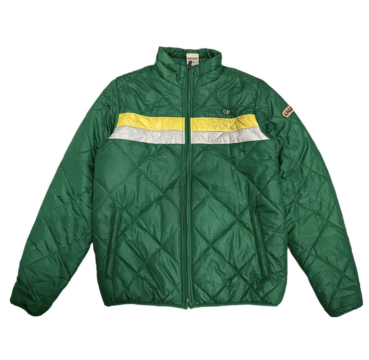 Ocean Pacific × Vintage Vintage Op Ocean Pacific Puffer Retro Ski Winter Jacket Size US L / EU 52-54 / 3 - 1 Thumbnail