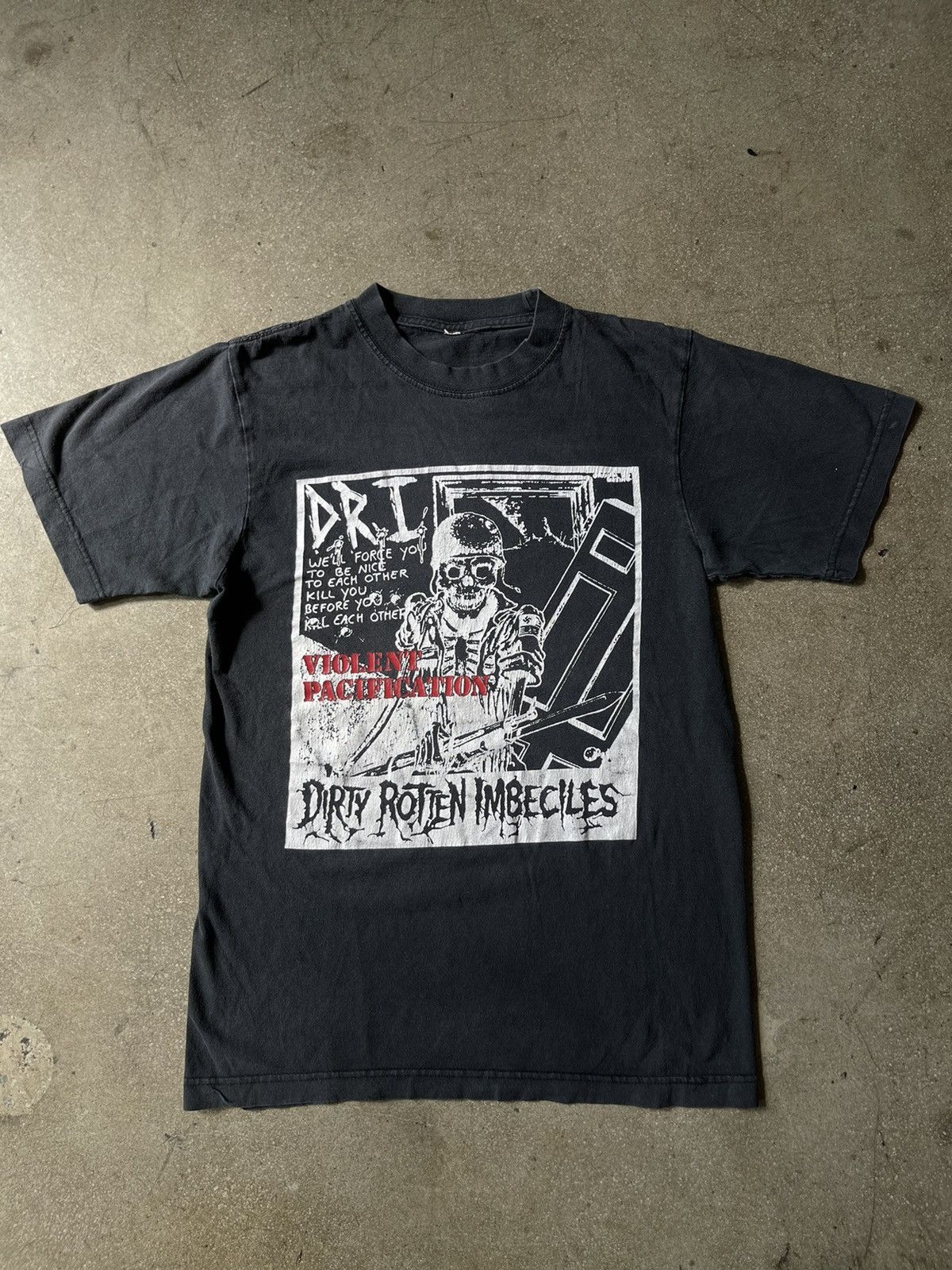 Other Vintage Dirty Totten Imbeciles Black Tee Size US S / EU 44-46 / 1 - 1 Thumbnail