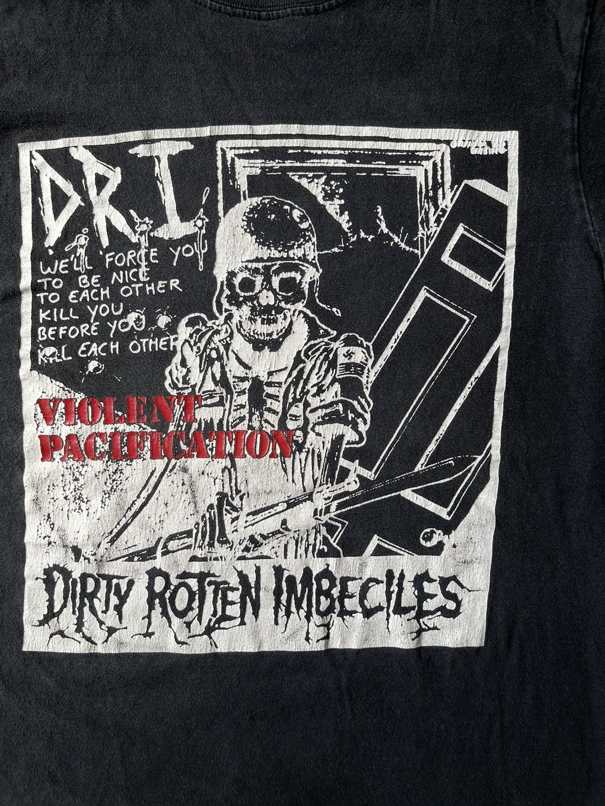 Other Vintage Dirty Totten Imbeciles Black Tee Size US S / EU 44-46 / 1 - 2 Thumbnail