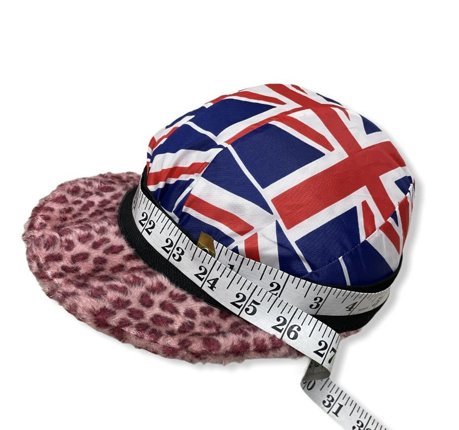 Super Lovers 🔥SUPER LOVERS Pink Leopard Striped Flat Cap Size ONE SIZE - 7 Thumbnail