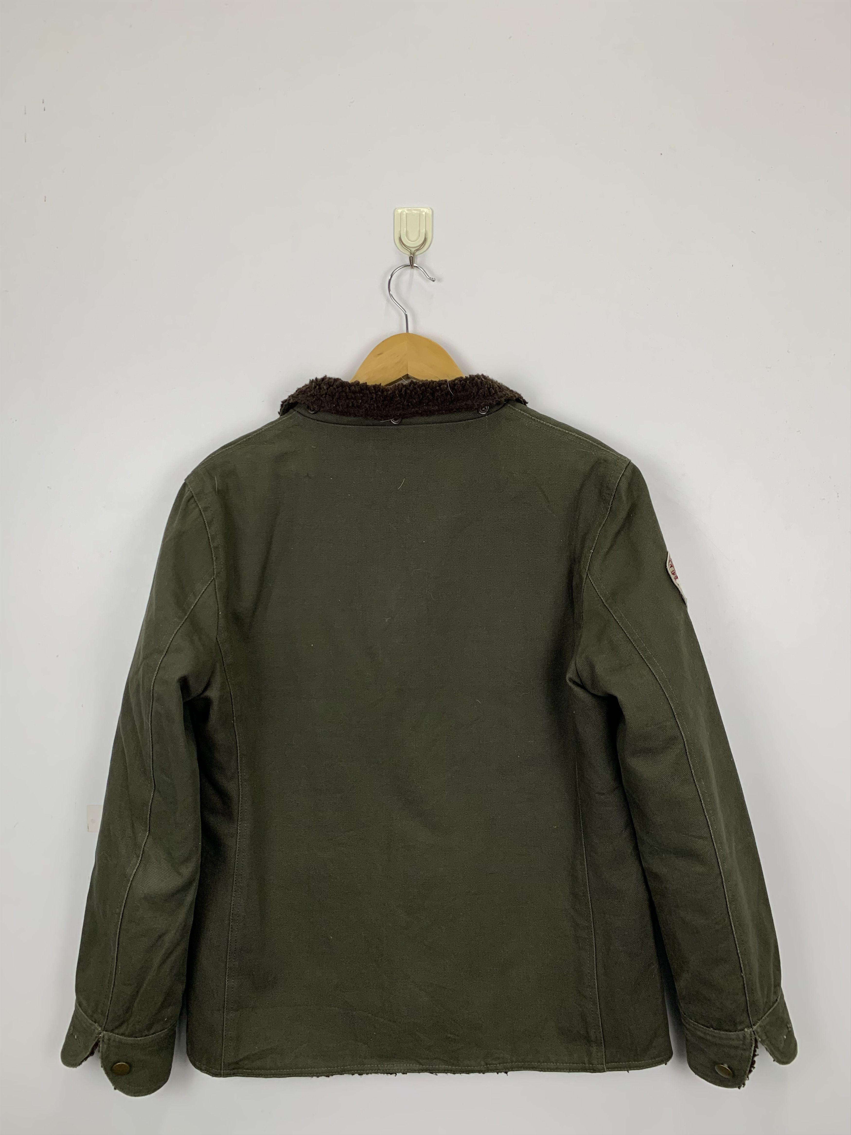 Japanese Brand Vintage Soul Franky Sherpa Button Up Denim Jacket J0838 Size US M / EU 48-50 / 2 - 3 Thumbnail