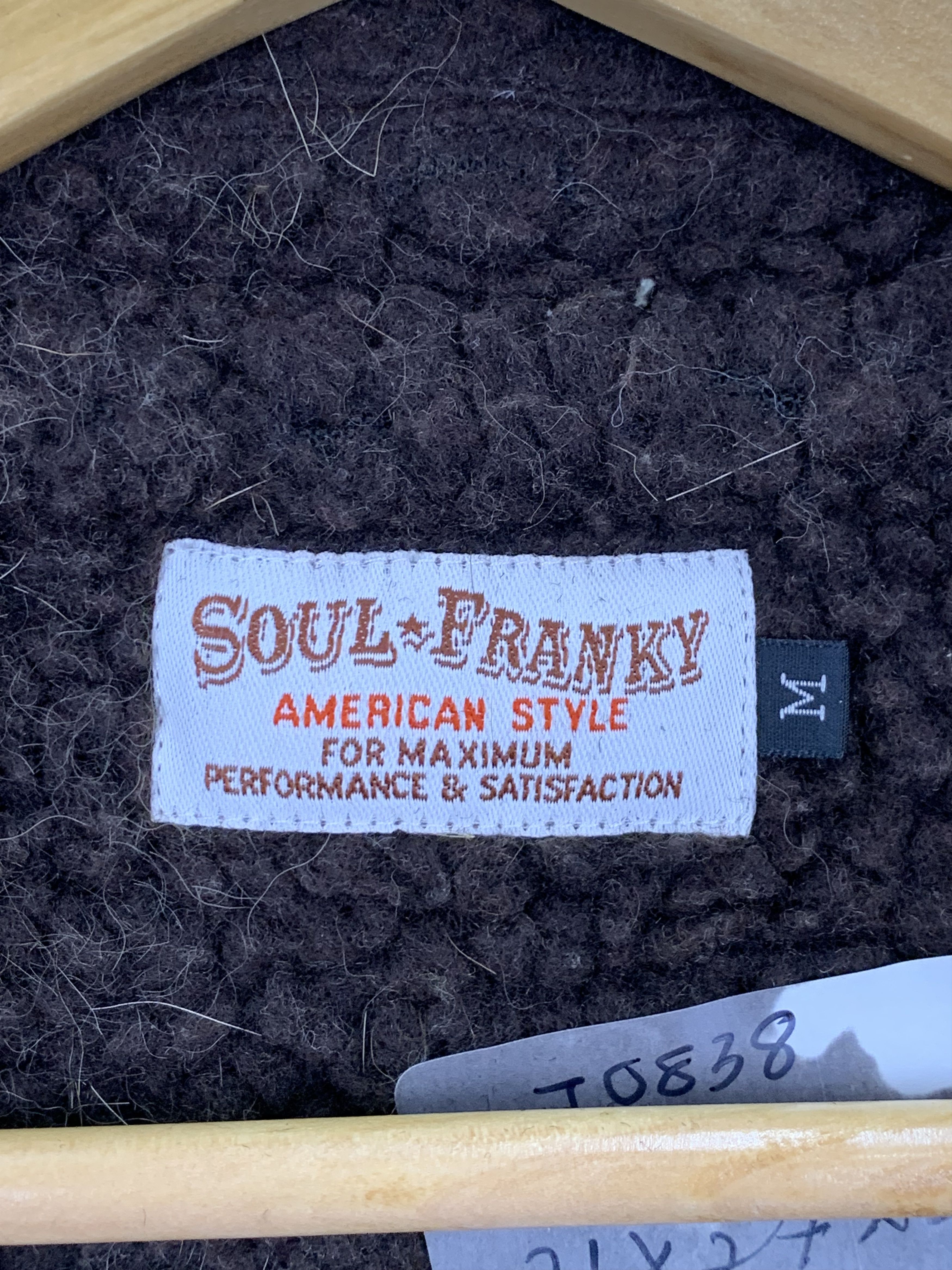 Japanese Brand Vintage Soul Franky Sherpa Button Up Denim Jacket J0838 Size US M / EU 48-50 / 2 - 5 Thumbnail