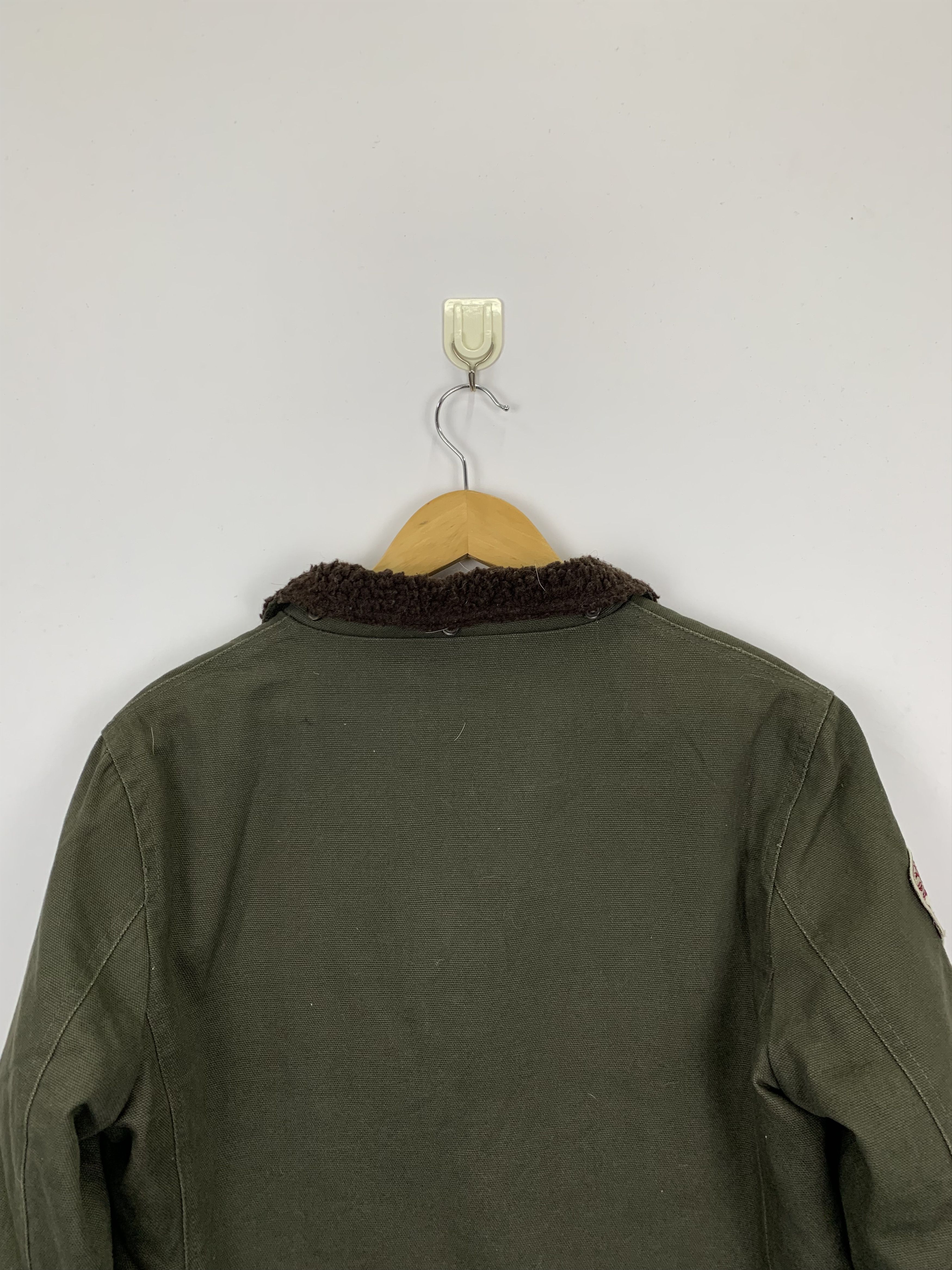 Japanese Brand Vintage Soul Franky Sherpa Button Up Denim Jacket J0838 Size US M / EU 48-50 / 2 - 4 Thumbnail