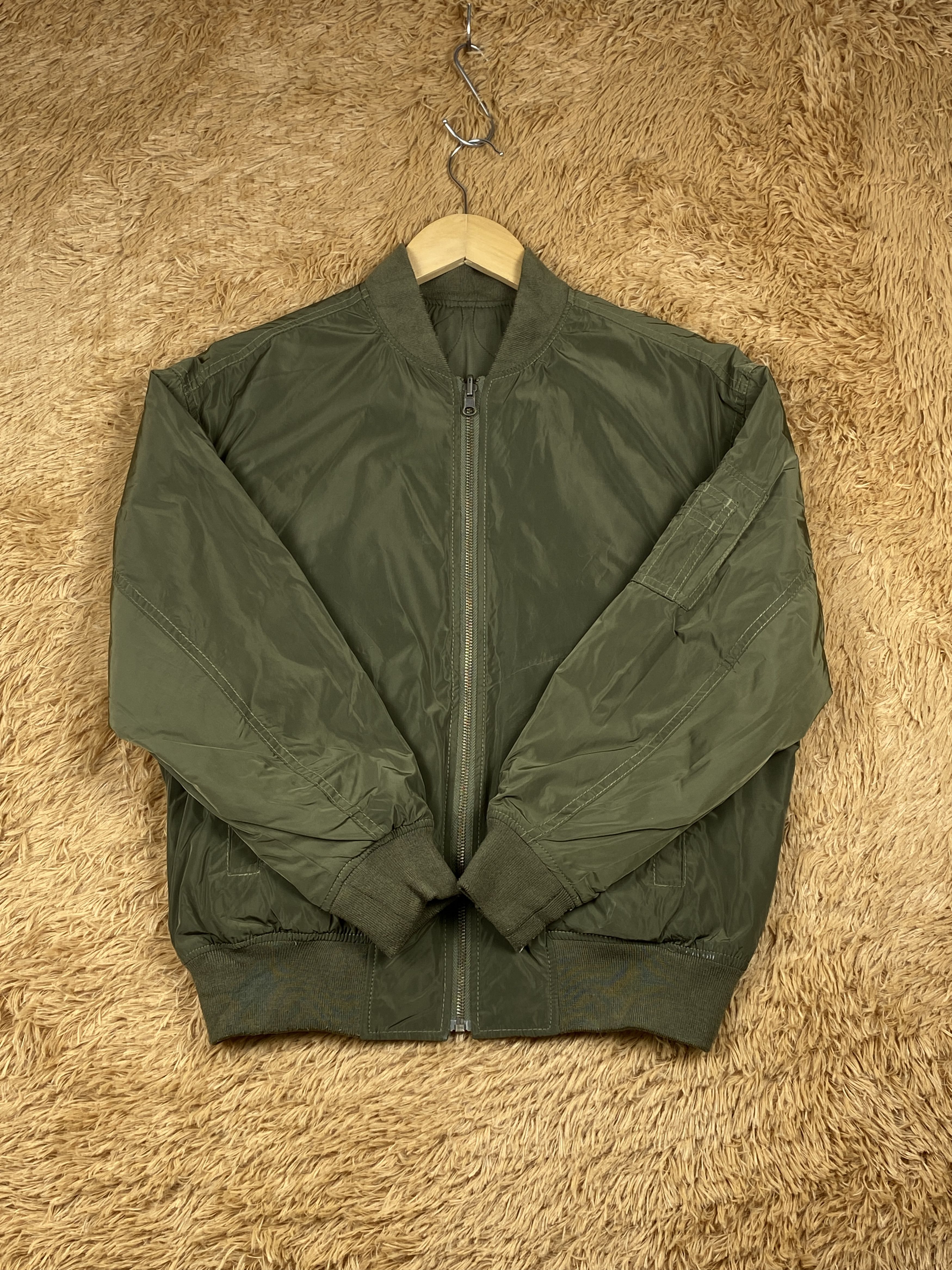 GU Vintage GU Reversible Zip Up Bombers Jacket J1630 Size US S / EU 44-46 / 1 - 5 Thumbnail