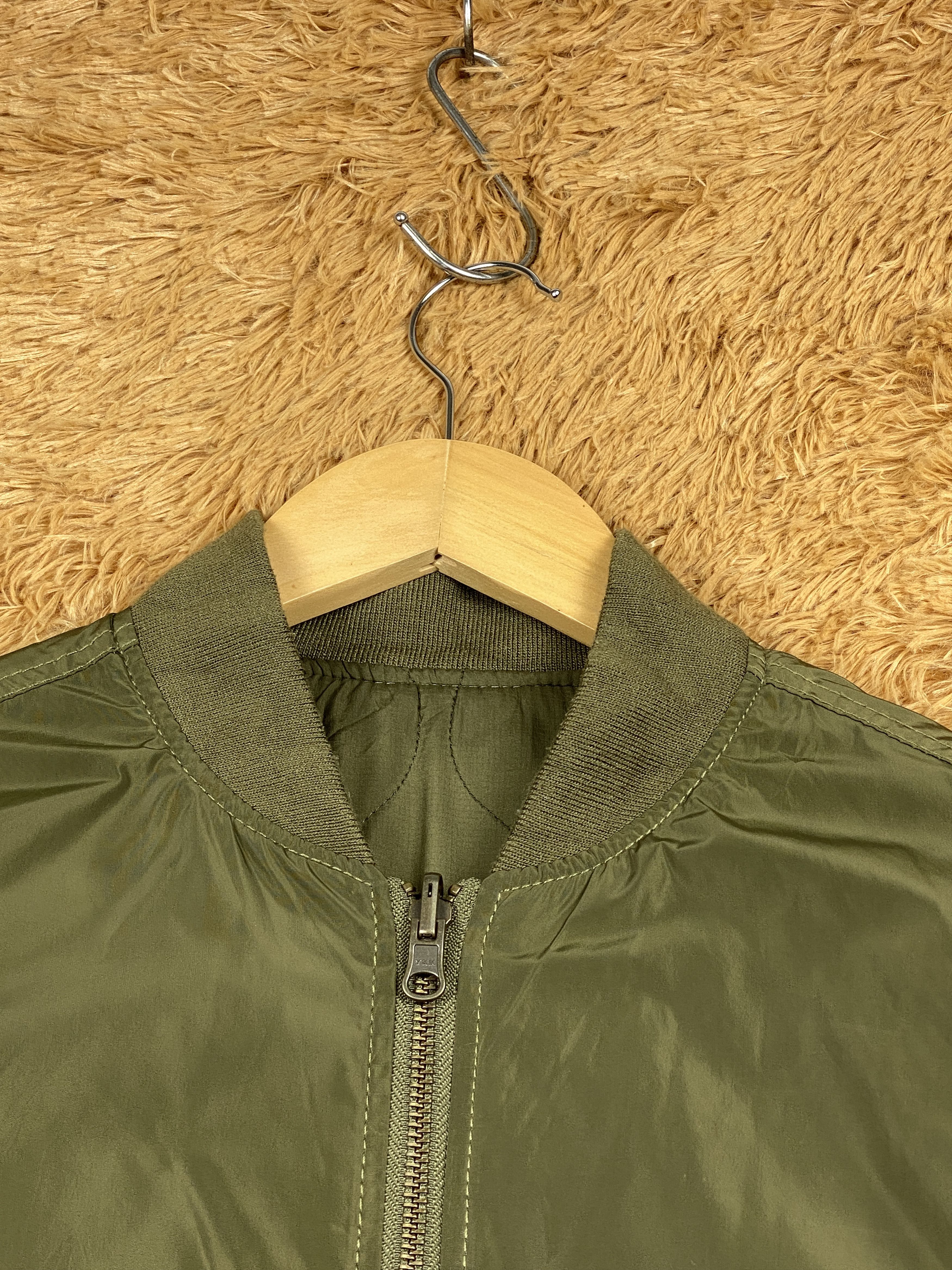GU Vintage GU Reversible Zip Up Bombers Jacket J1630 Size US S / EU 44-46 / 1 - 4 Thumbnail