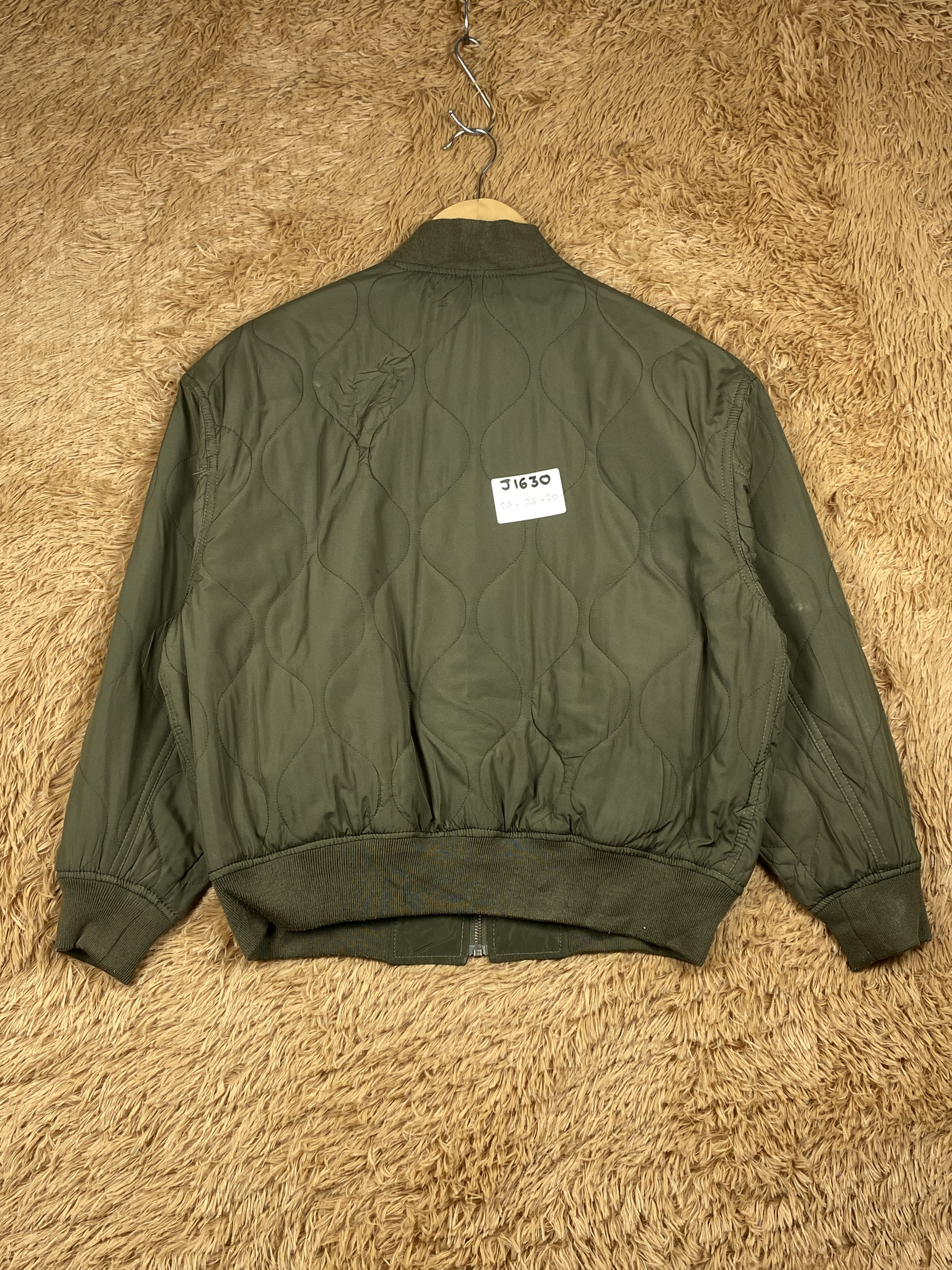 GU Vintage GU Reversible Zip Up Bombers Jacket J1630 Size US S / EU 44-46 / 1 - 8 Thumbnail