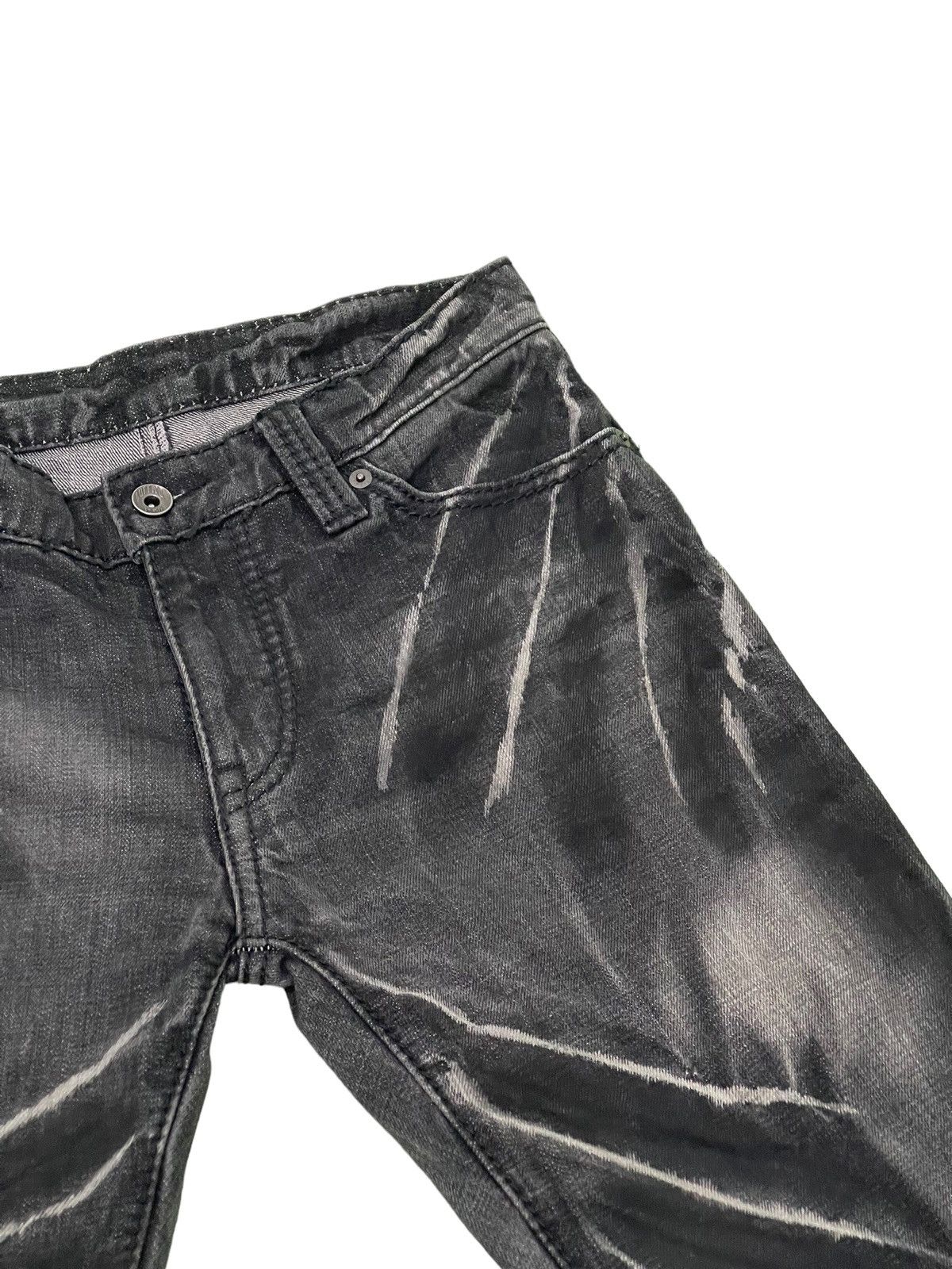 Japanese Brand Banana Jeans Flare New Gentleman Curv Leg Acid Wash 4🟦8 Size US 30 / EU 46 - 9 Thumbnail
