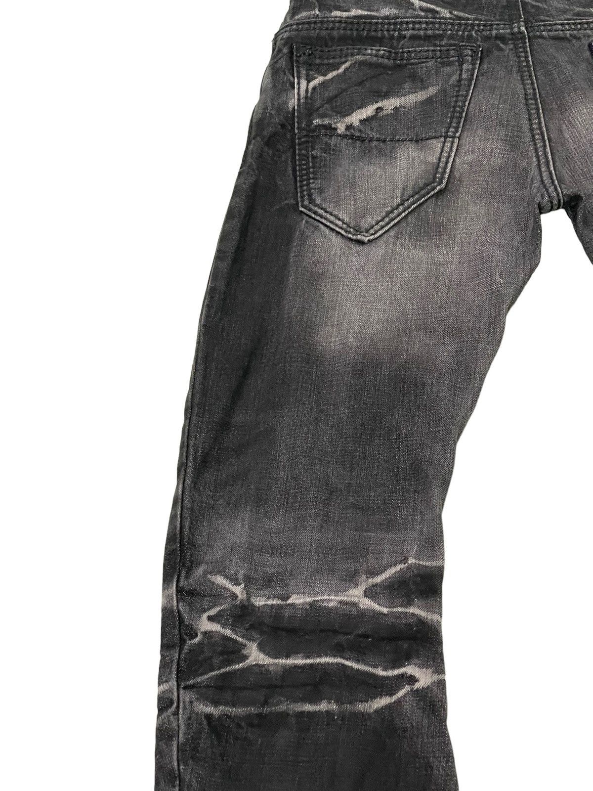 Japanese Brand Banana Jeans Flare New Gentleman Curv Leg Acid Wash 4🟦8 Size US 30 / EU 46 - 16 Thumbnail