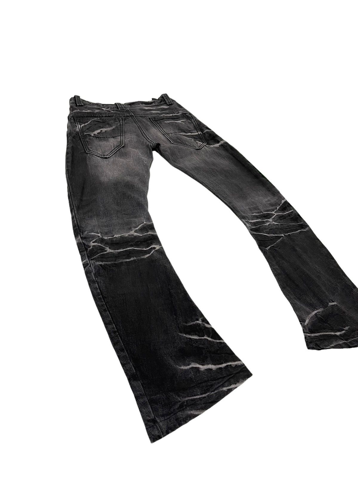 Japanese Brand Banana Jeans Flare New Gentleman Curv Leg Acid Wash 4🟦8 Size US 30 / EU 46 - 12 Thumbnail