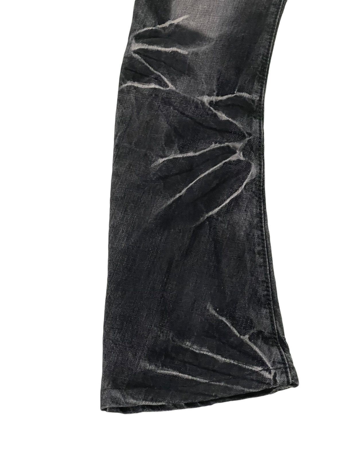 Japanese Brand Banana Jeans Flare New Gentleman Curv Leg Acid Wash 4🟦8 Size US 30 / EU 46 - 5 Thumbnail